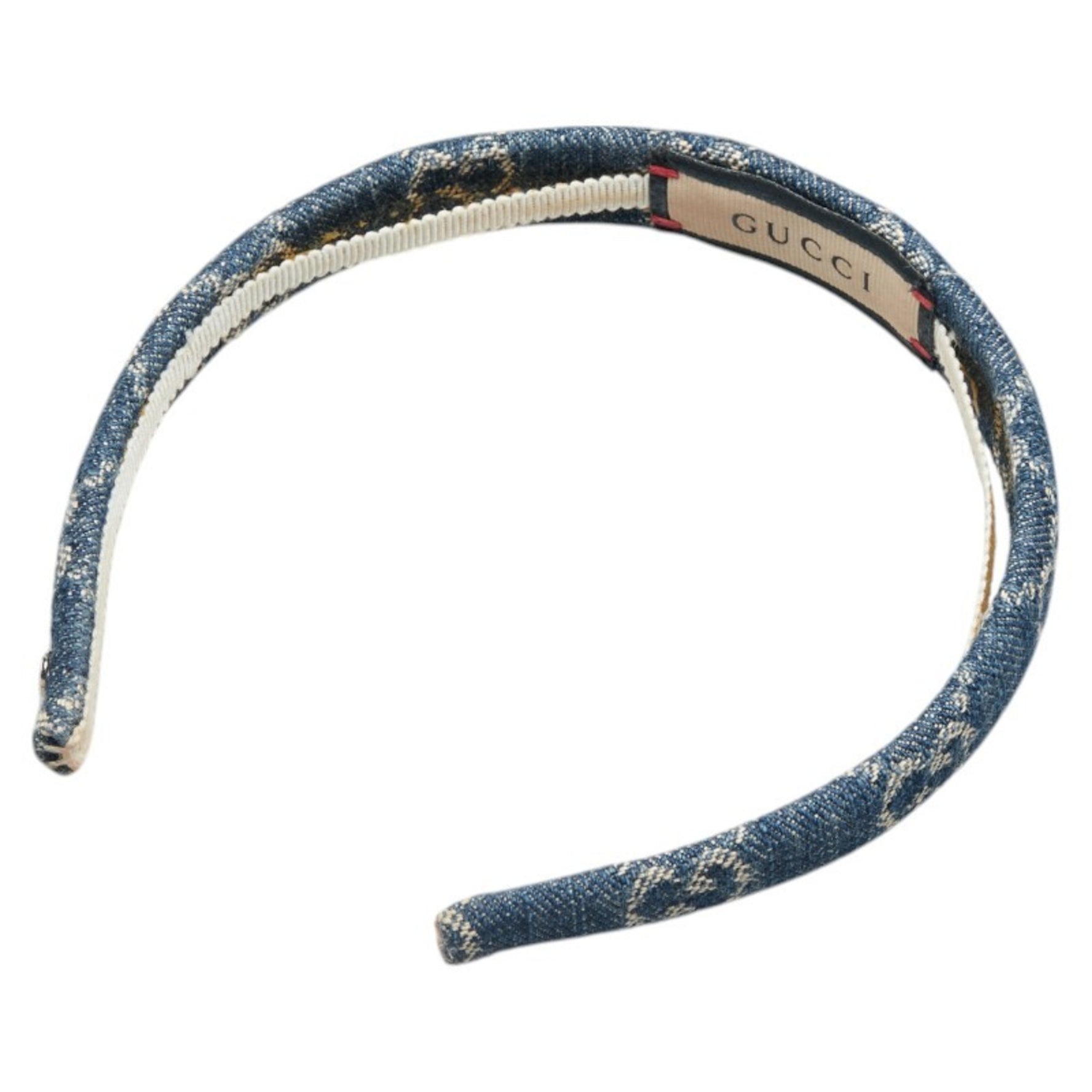 Gucci Eco Washed Denim Headband Indigo Canvas