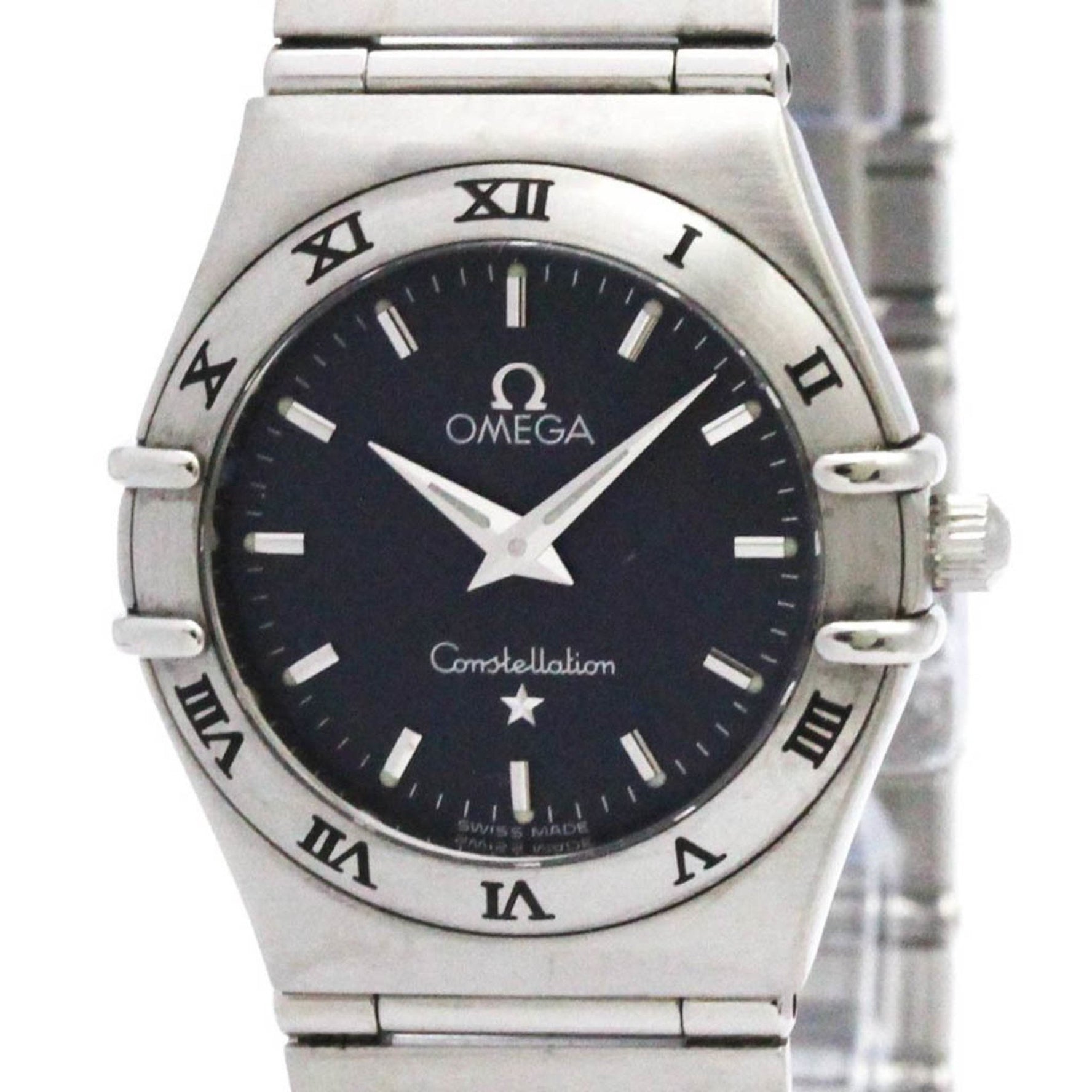 OMEGA Constellation Steel Quartz Ladies Watch 1572.40 Polished