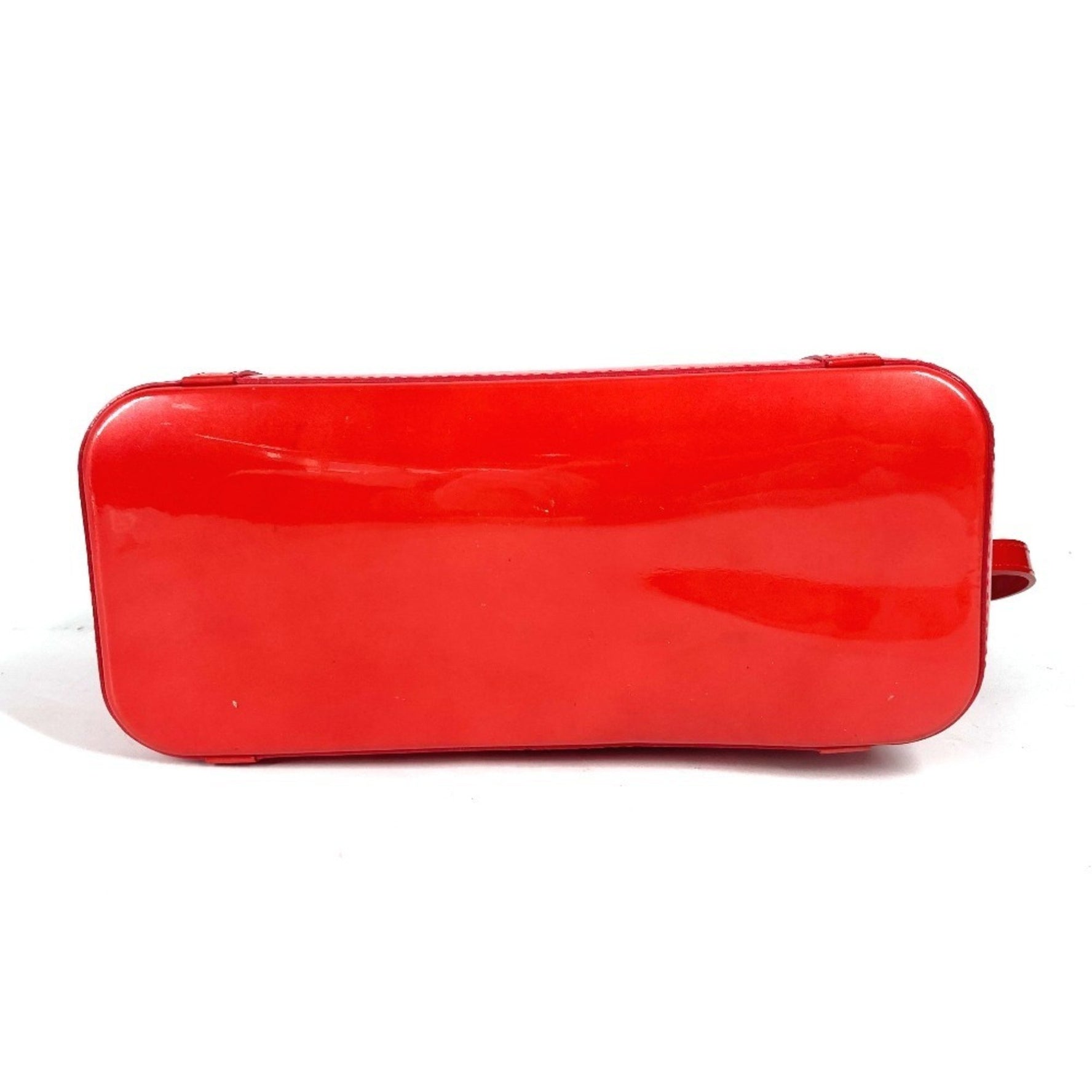 Louis Vuitton Monogram Vernis Avalon MM Crossbody Bag Tote Shoulder Rouge Grenadine Red