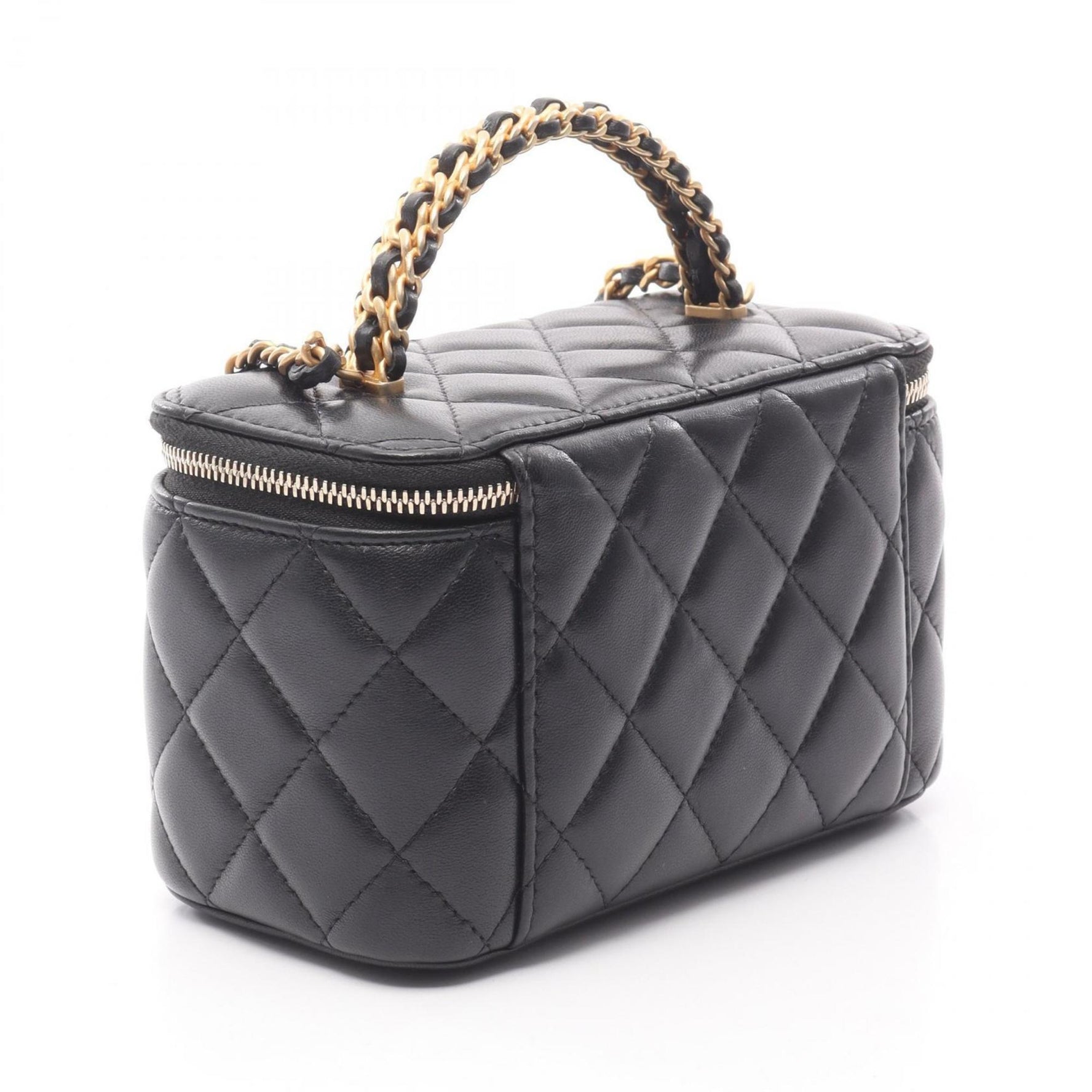 CHANEL Matelasse Shoulder Bag, Lambskin Leather