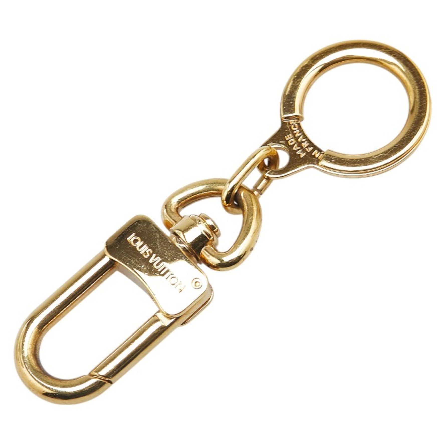 Louis Vuitton Anocre Key Ring Keychain Plated