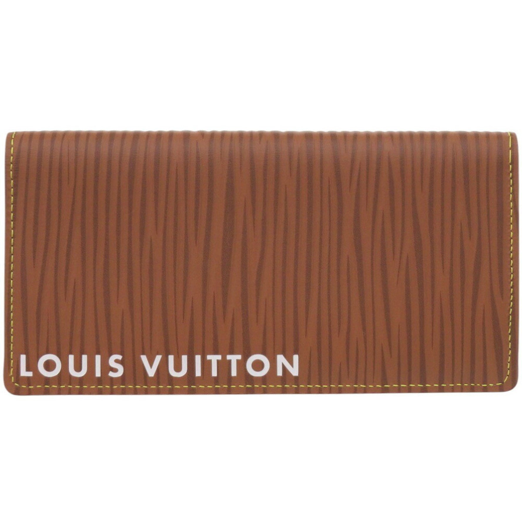 Louis Vuitton Unused Portefeuille Brazza NM Epi Leather Long Wallet LV 0619