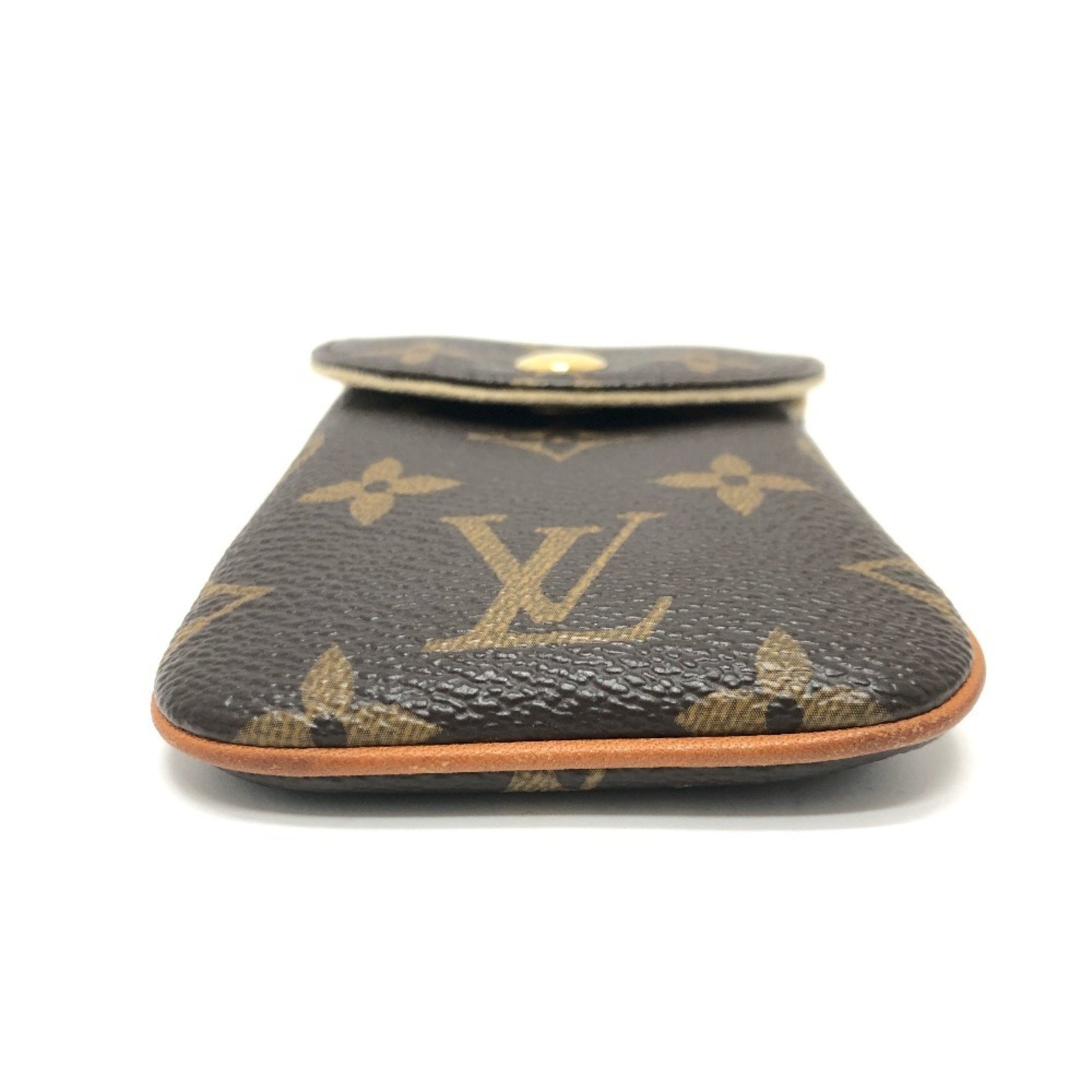 Louis Vuitton Etui Telephone MM Mobile Phone Case Monogram Canvas