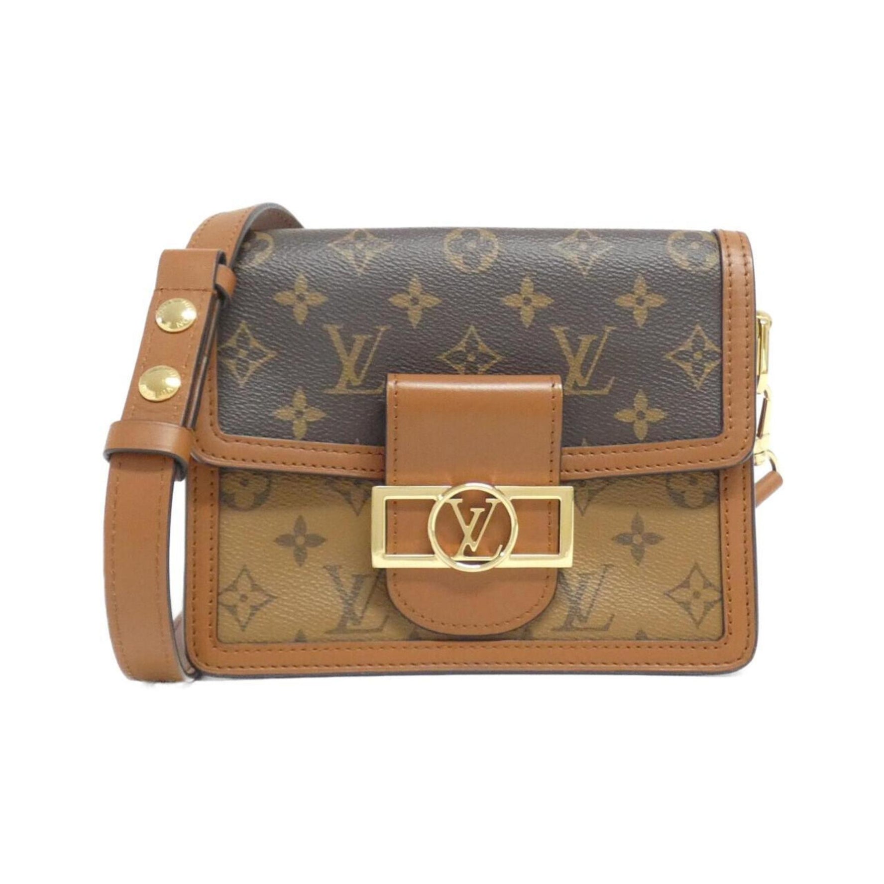 Louis Vuitton Monogram Reverse Dauphine MINI M44580 Shoulder Bag