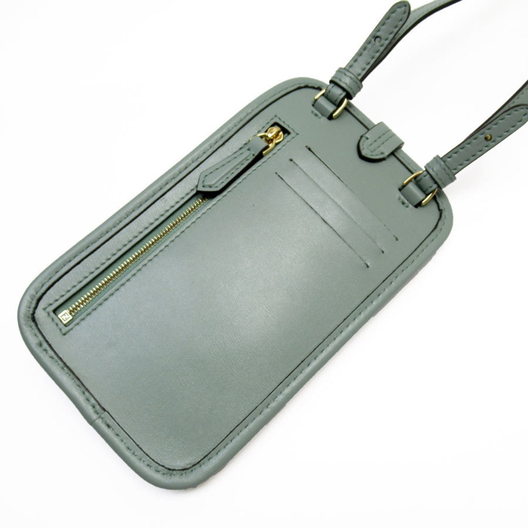 FENDI Smartphone Case, Holder, Phone Leather, Pale Green