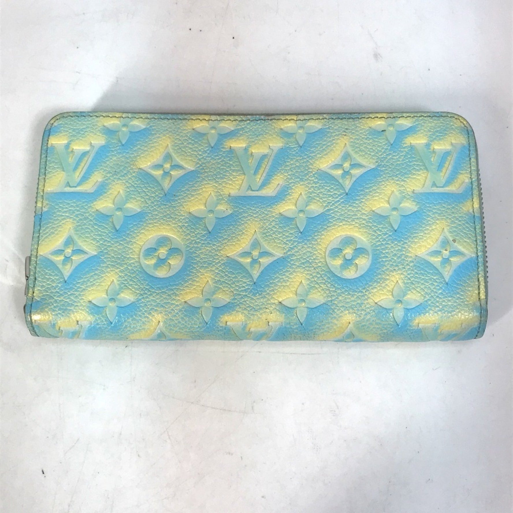 LOUIS VUITTON ルイヴィトン  M81466 モノグラムアンプラント ジッピーウォレット ラウンドファスナー 長財布 モノグラムアンプラントレザー レディース ヴェール・ドー イエロー