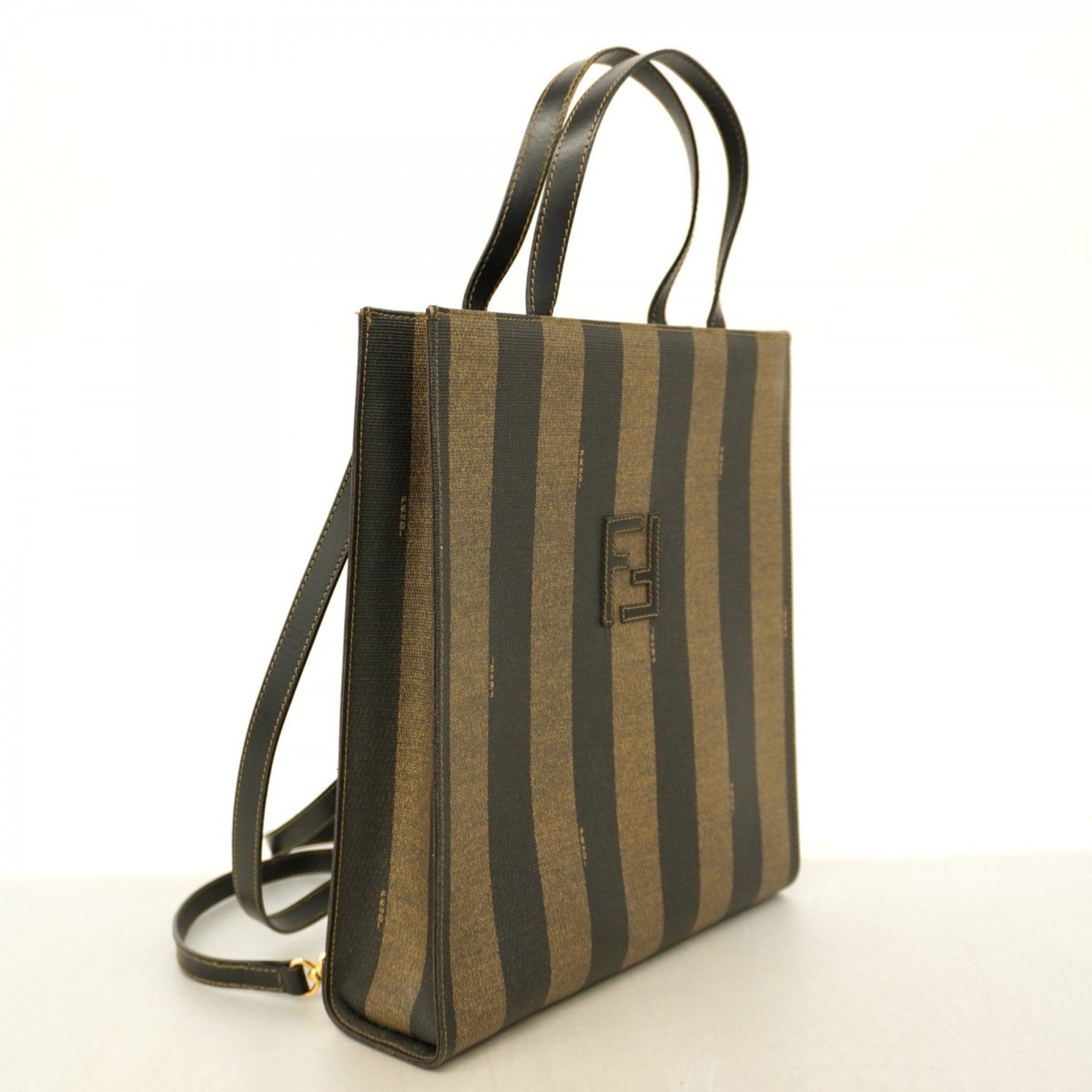 Fendi Pecan Backpack/Daypack in Black and Brown, Bag Women