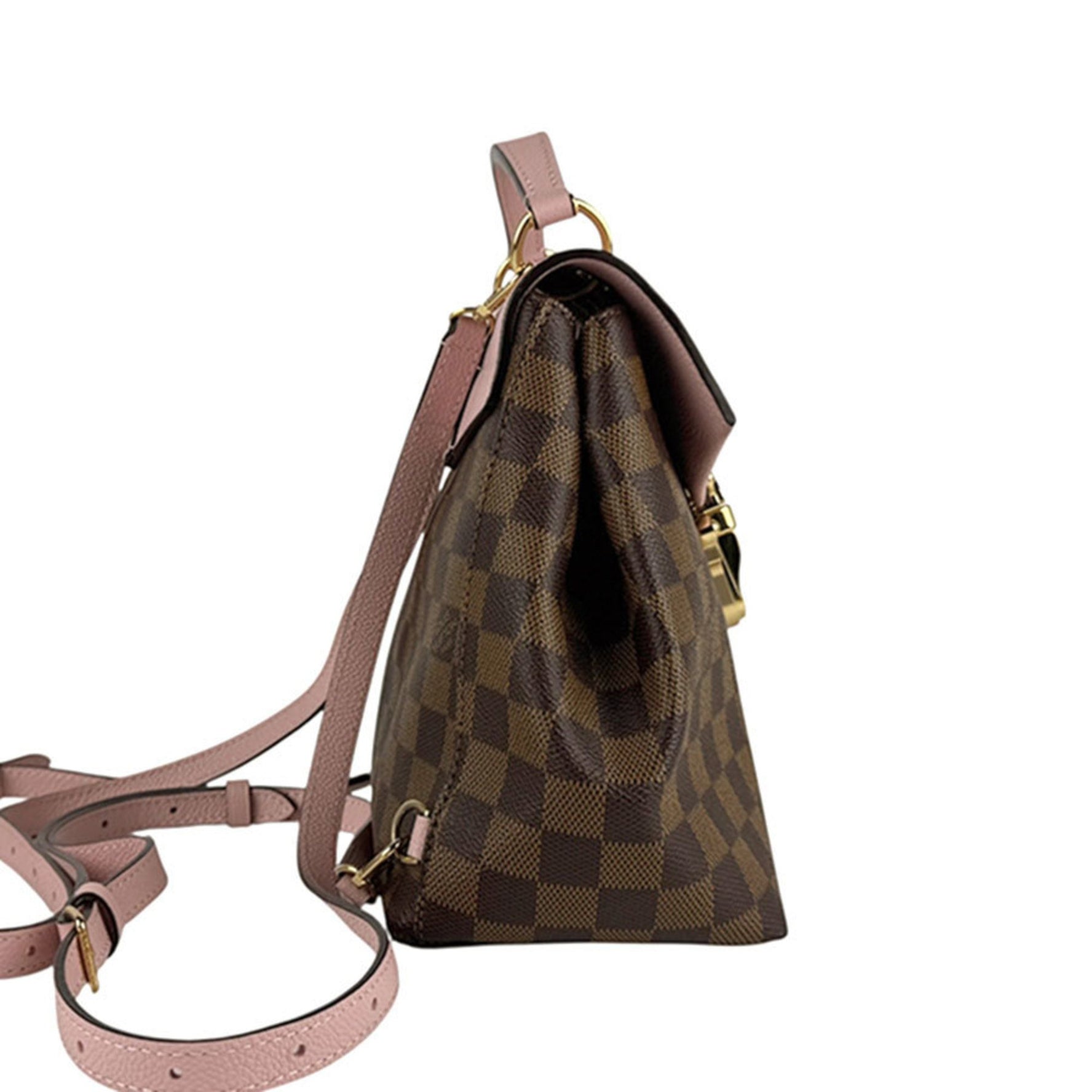 Louis Vuitton Damier Clapton Backpack in Canvas, Magnolia, Women's, N42262 z6503