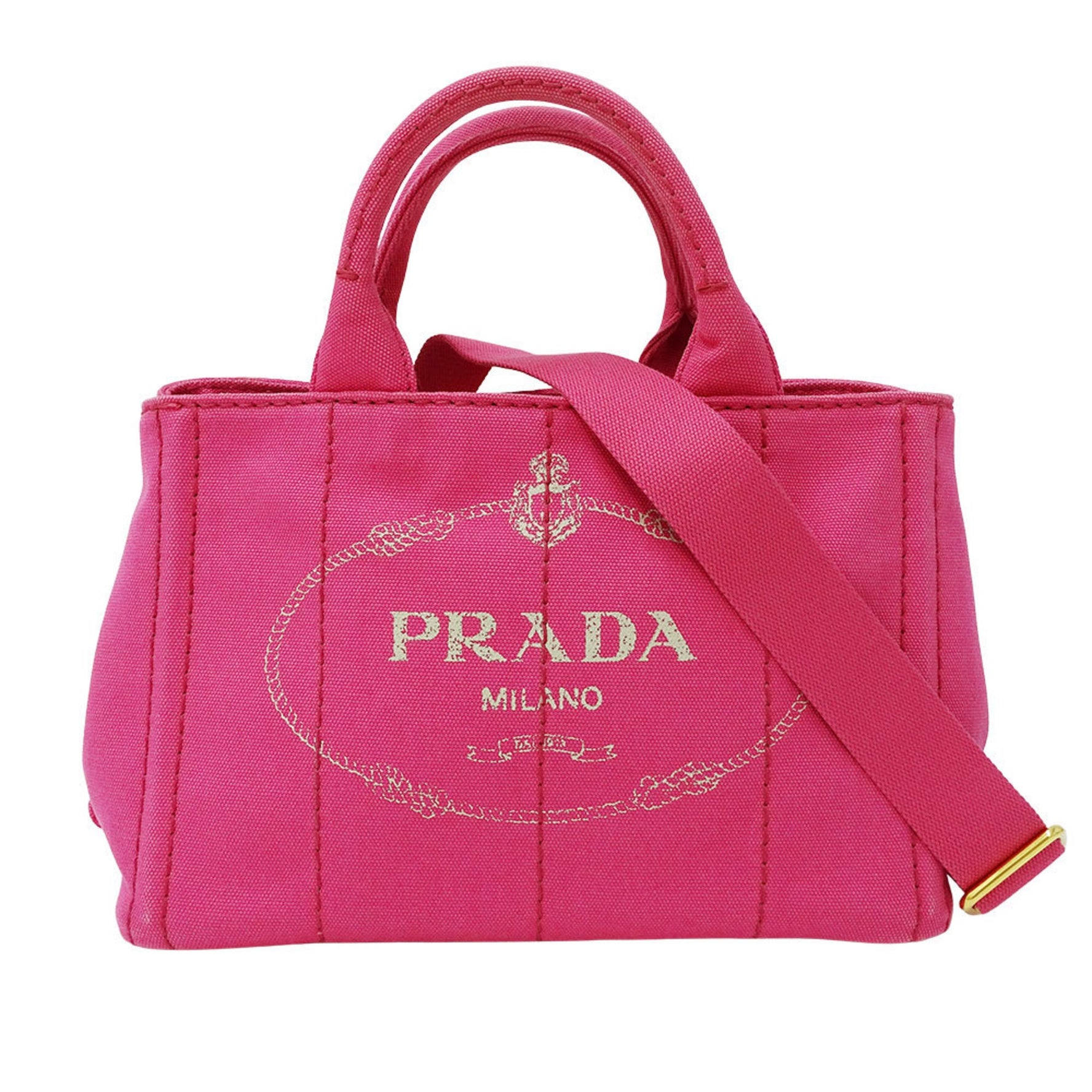 Prada Canapa Mini Handbag/Shoulder Bag, Perfect for Handbags, Shoulder Bags, and Everyday Use