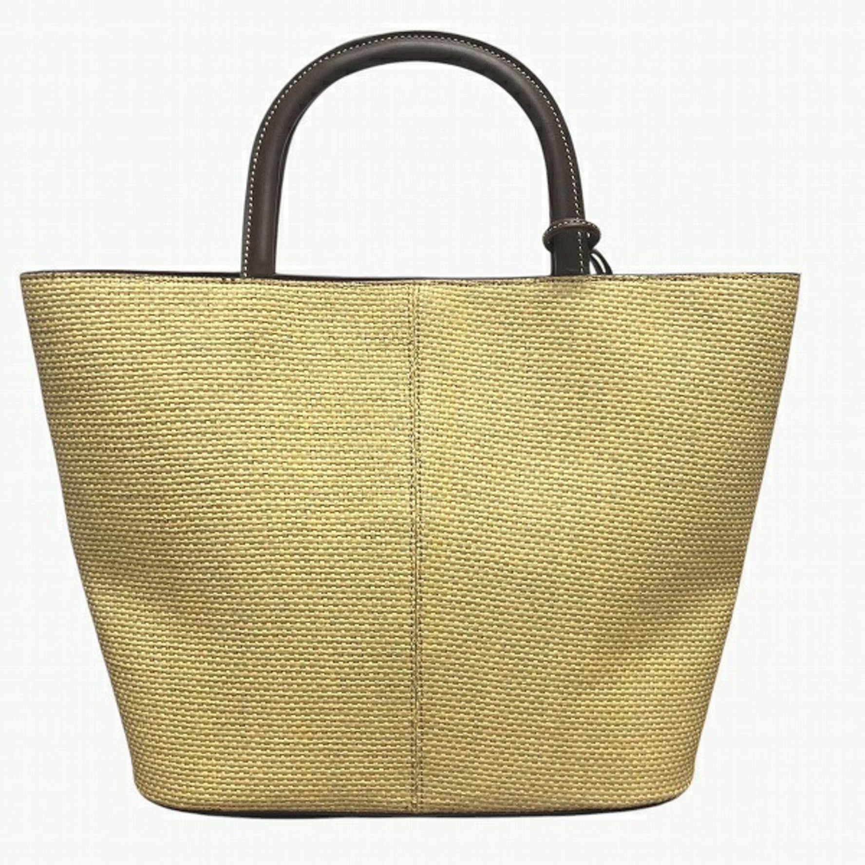 Chanel Coco Mark straw bag tote