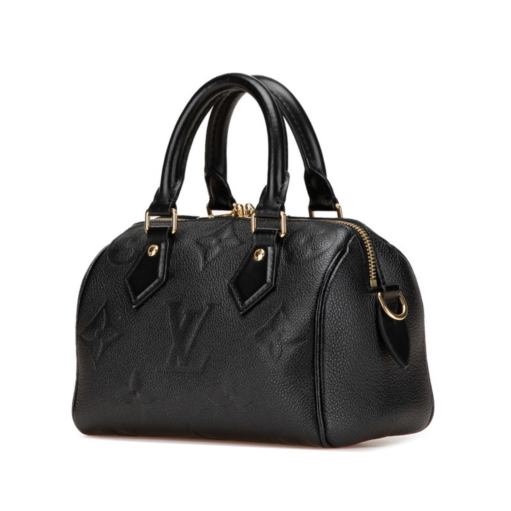 Louis Vuitton Monogram Empreinte Speedy Bandouliere 20 Handbag Shoulder Bag Noir Black Leather Women's LOUIS VUITTON