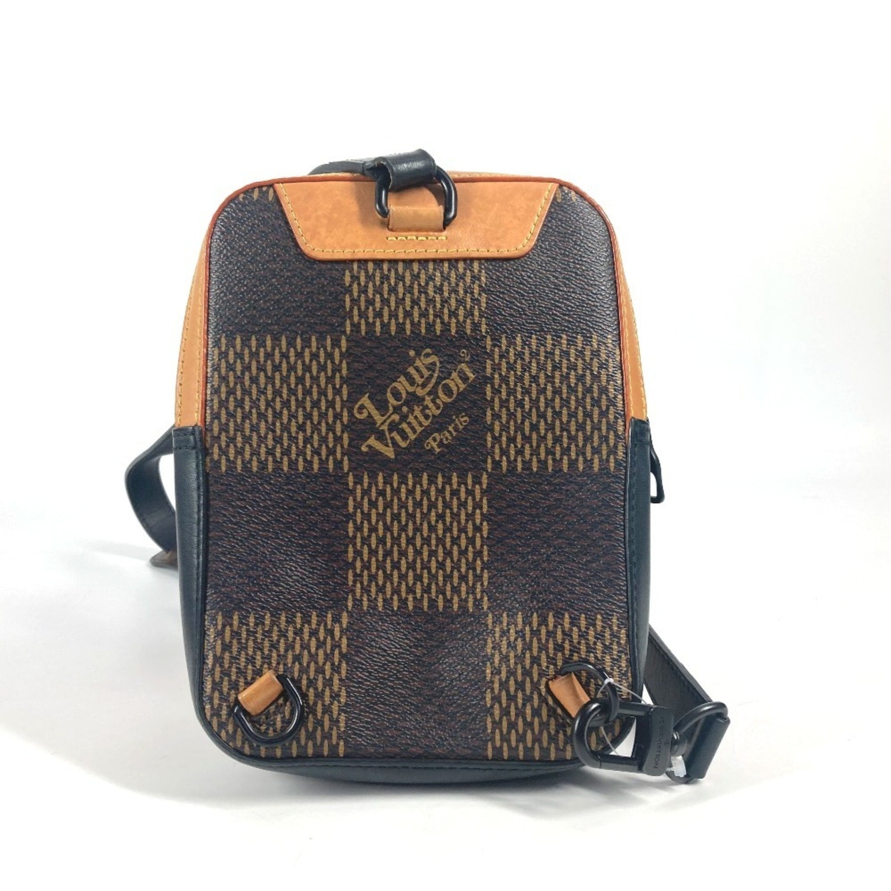 Louis Vuitton Damier Giant NIGO Collaboration Amazon Sling Bag Cross Body Shoulder Canvas