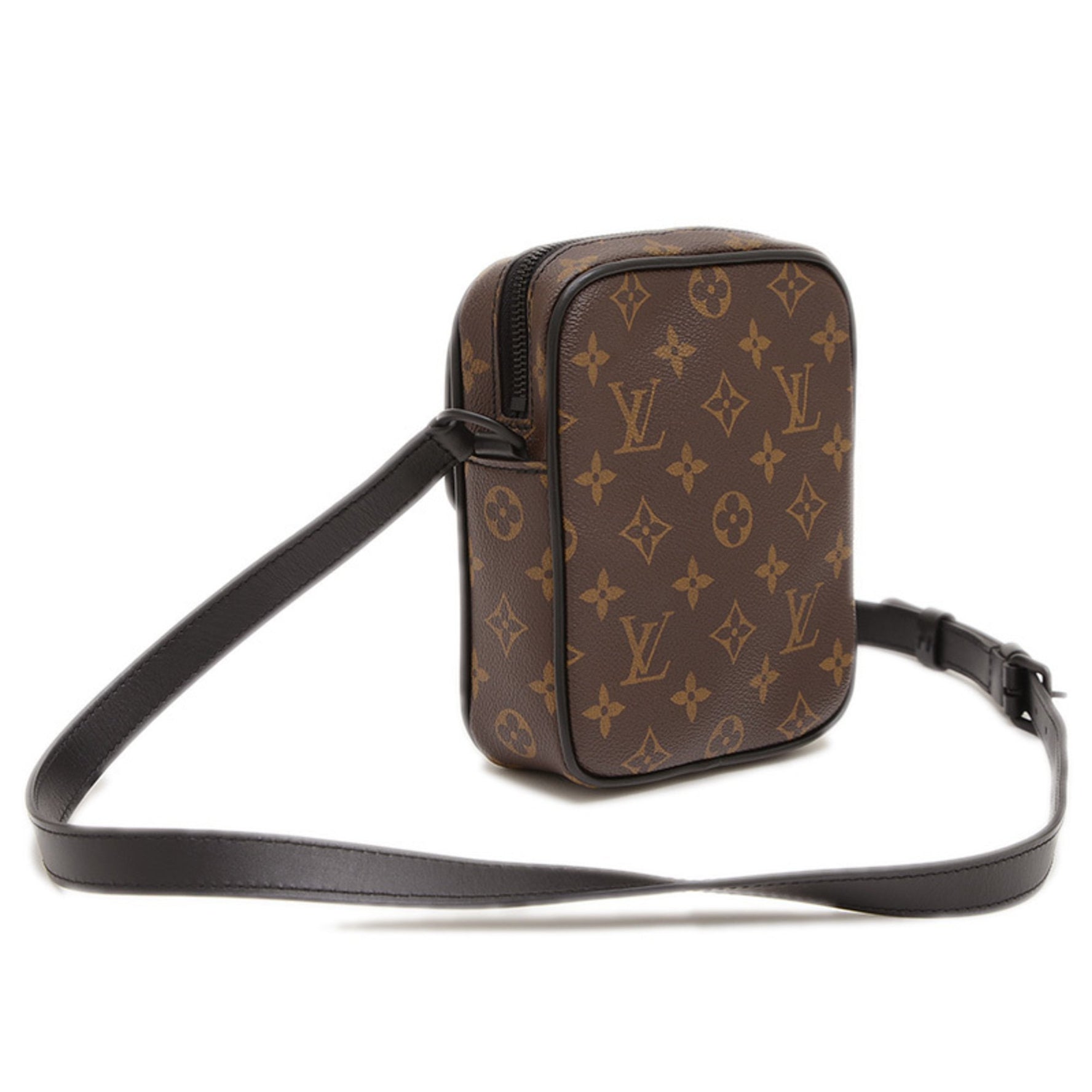 Louis Vuitton Monogram Macassar Christopher Wearable Wallet Shoulder Bag