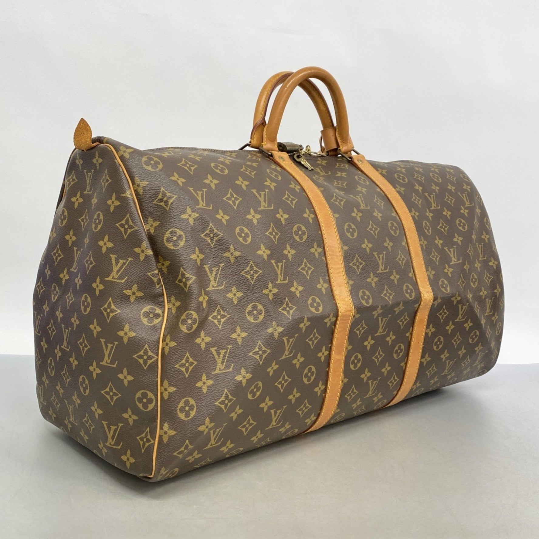 Louis Vuitton Monogram Keepall 60 Boston Bag Men's/Women's