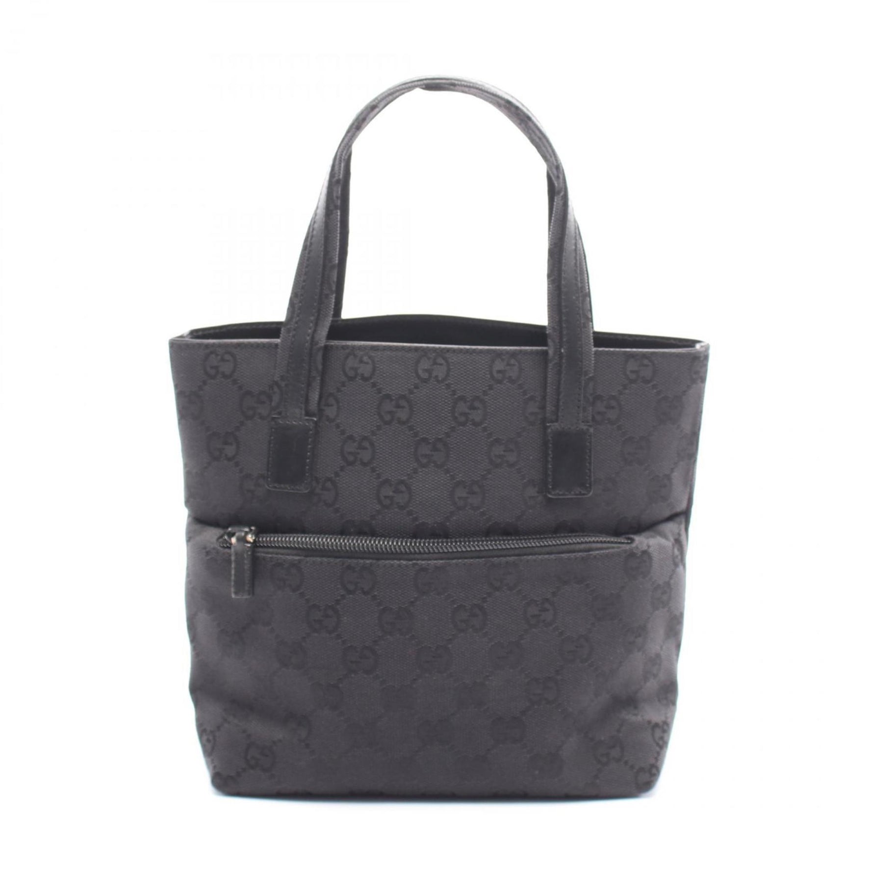 Gucci GG Canvas Handbag, and Leather, 001998