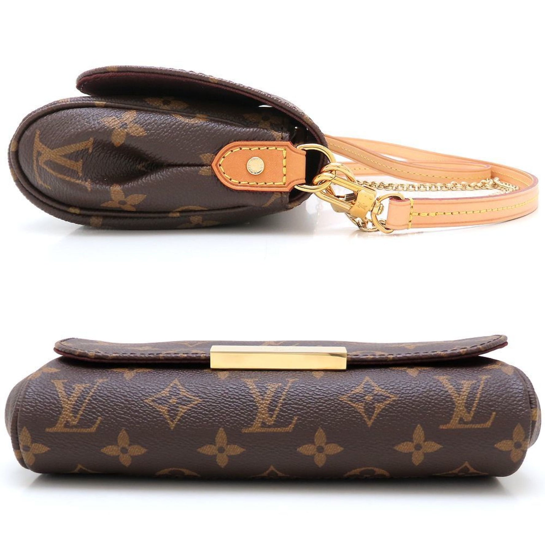 LOUIS VUITTON Monogram Favorite PM Shoulder Bag