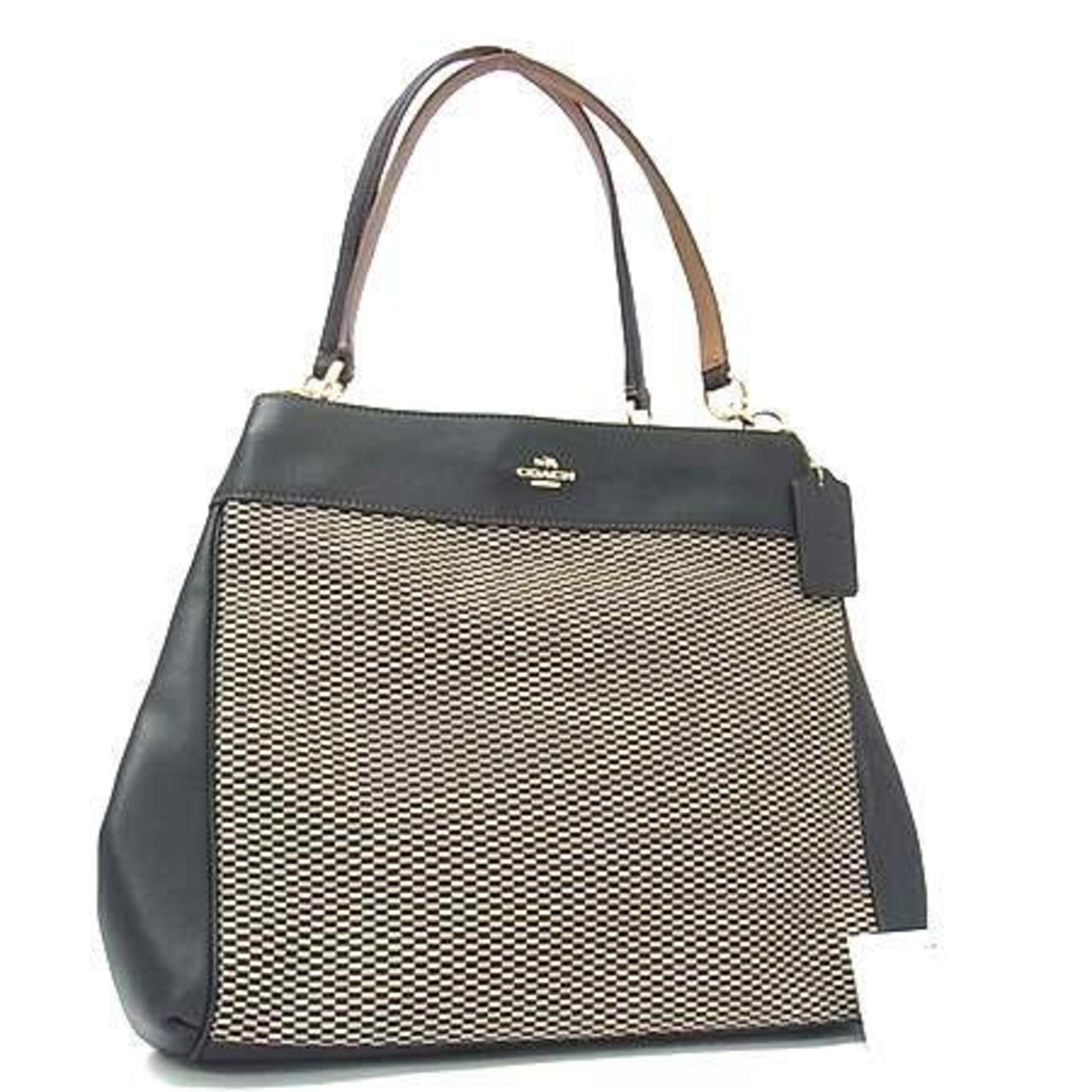 COACH Exploded Reps Tote Bag in Canvas and Leather