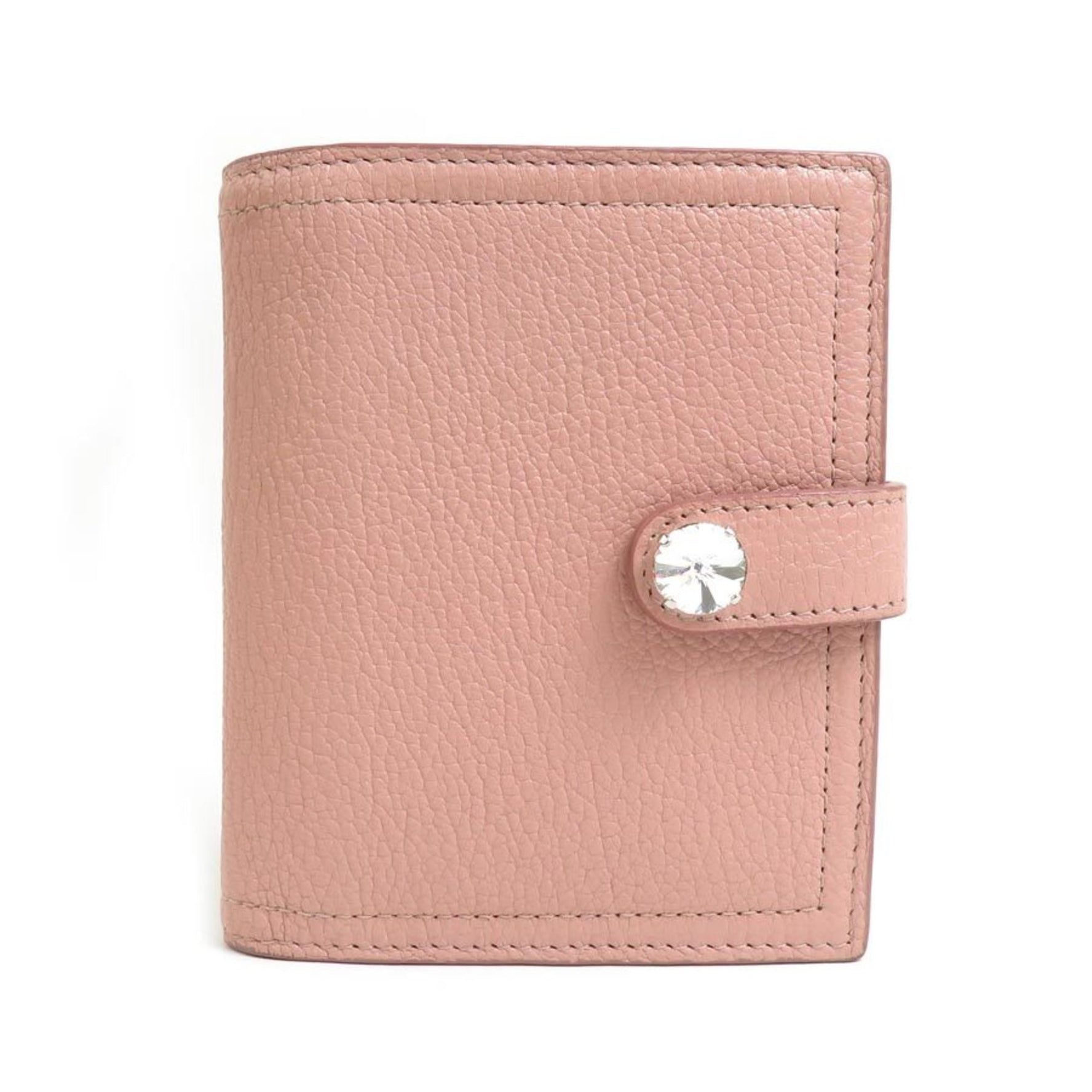 Miu MIUMIU Bi-fold wallet Leather Pink Women's 5MV016 55873k