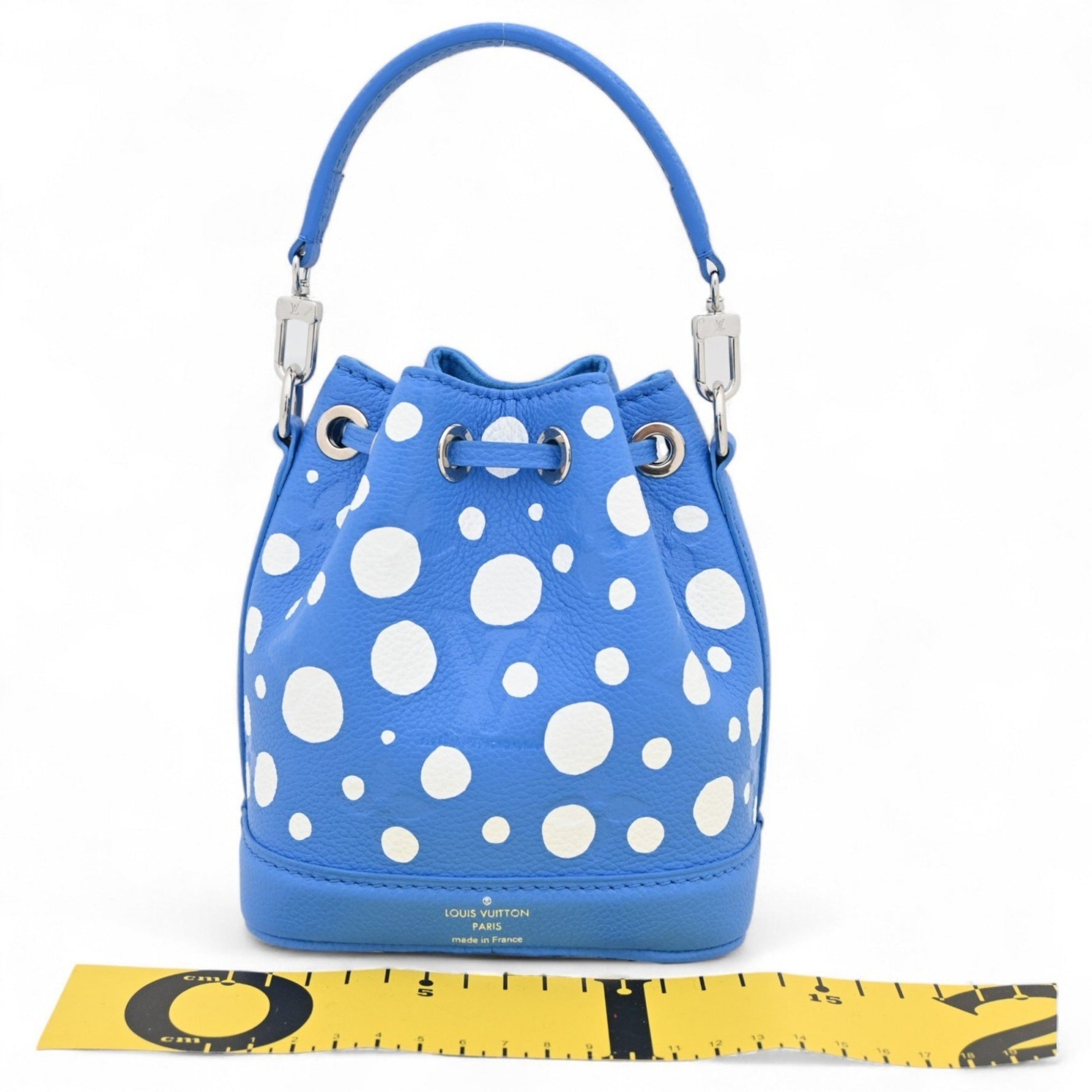 Louis Vuitton Monogram Nano Noe collaboration with Yayoi Kusama