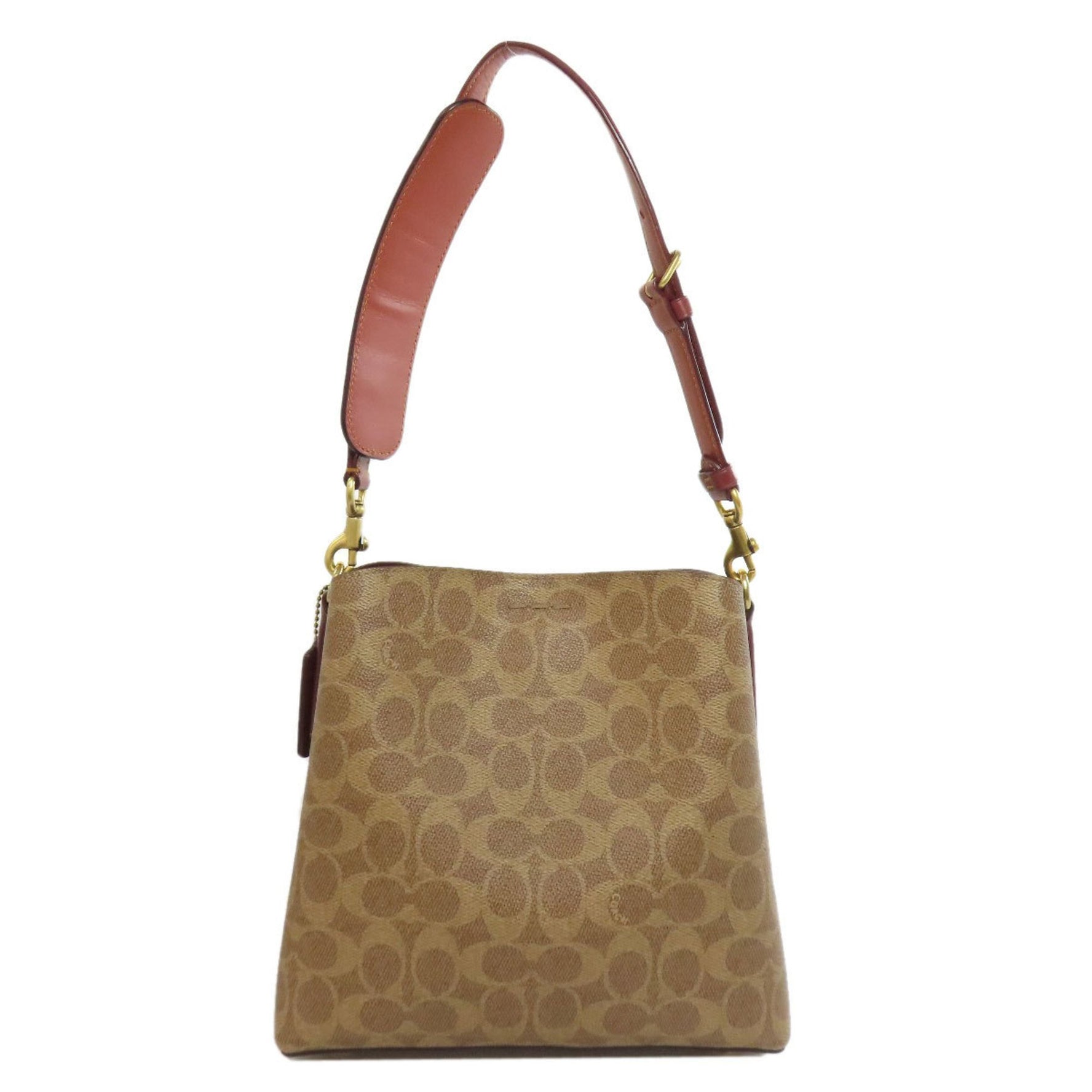 Coach Willow Bucket Signature Handbag PVC