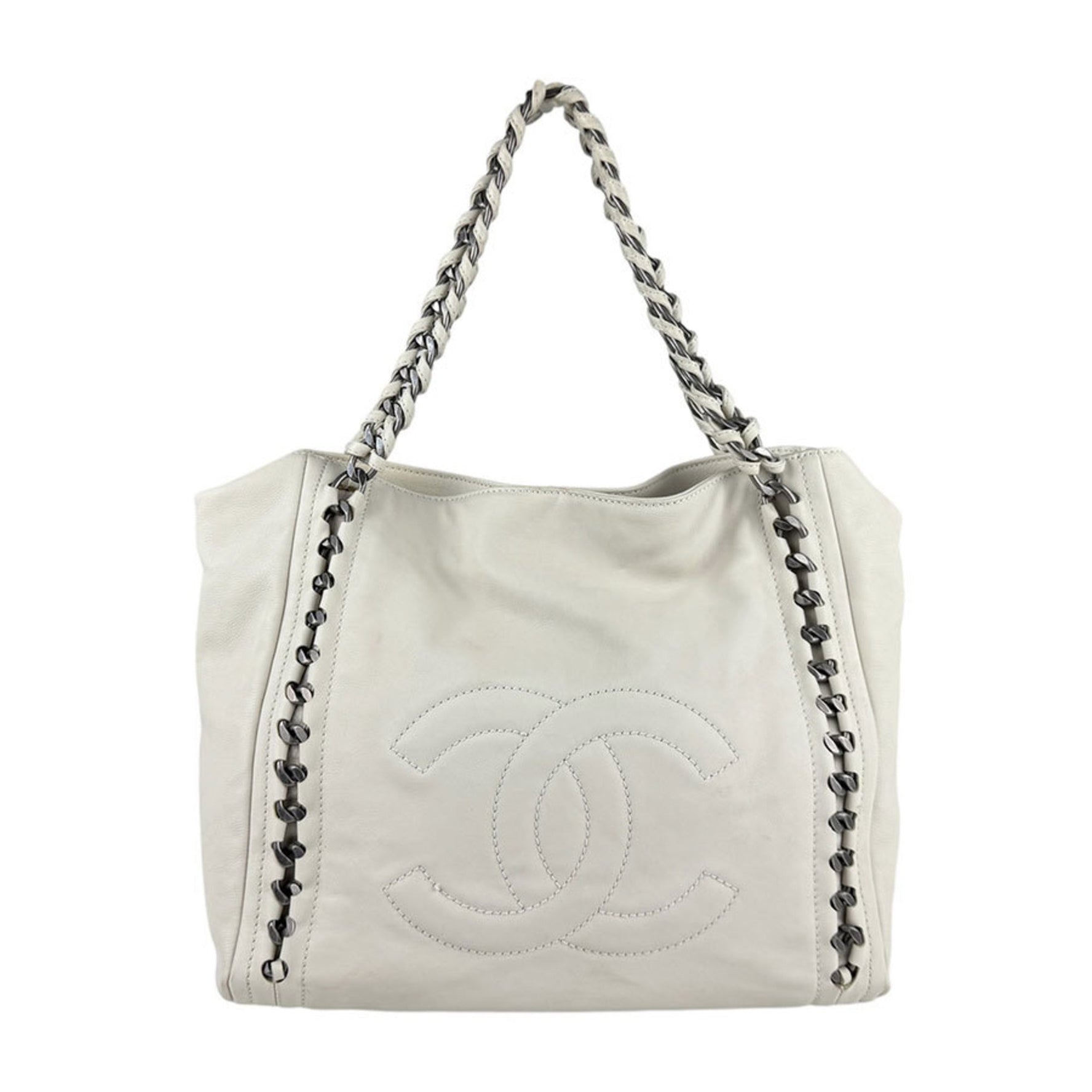 CHANEL Shoulder Bag Leather