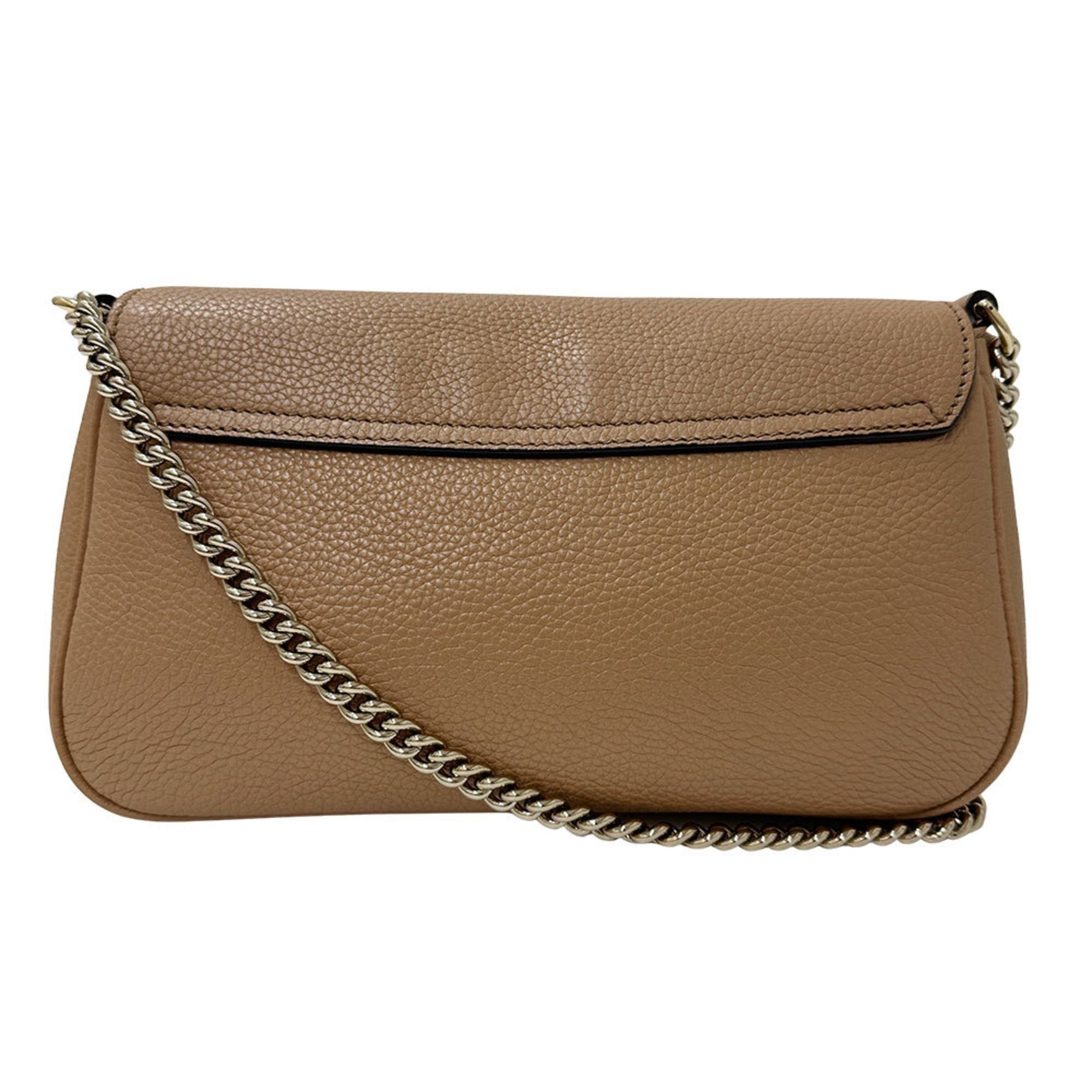 Gucci Soho Shoulder Bag, Leather, Chain Bag with Tassel, Outlet