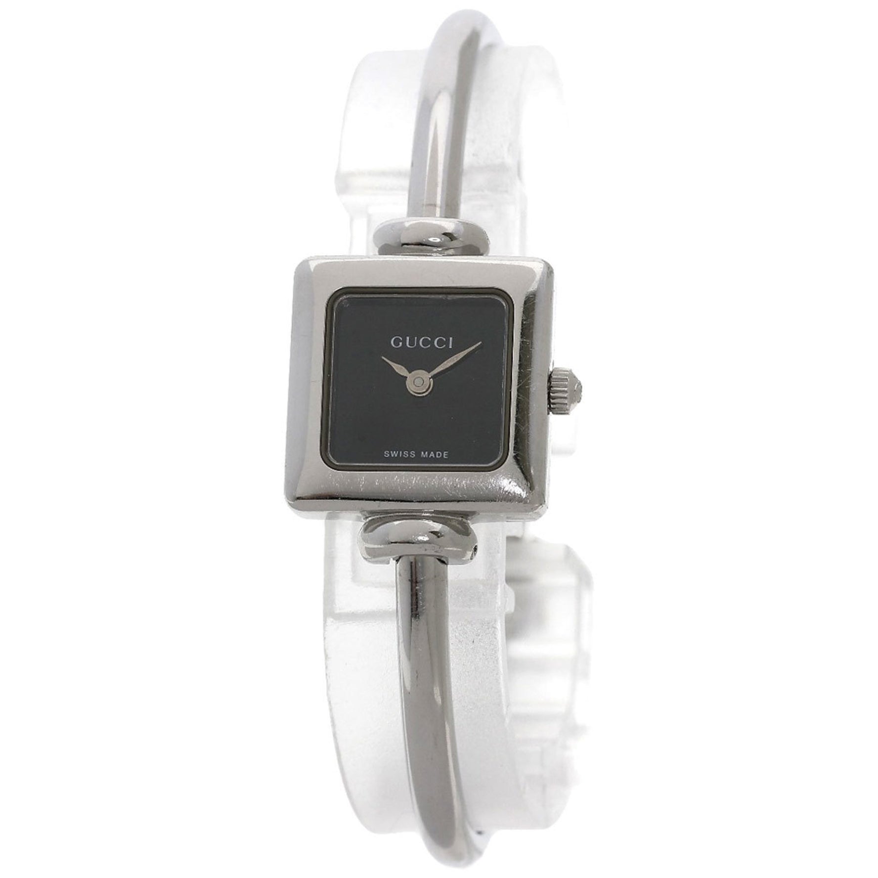 Gucci 1900L Square Face Watch Stainless Steel SS Ladies GUCCI