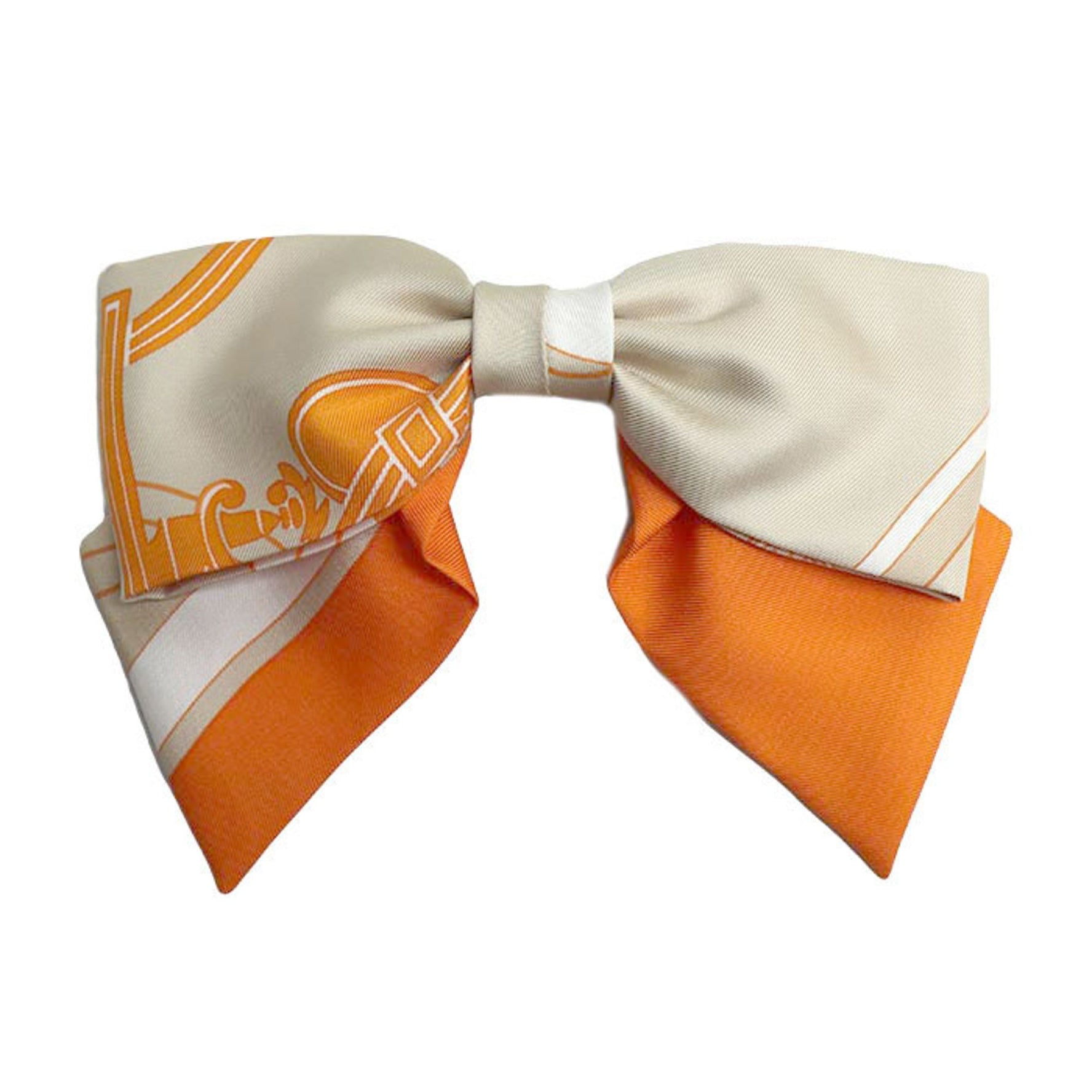 HERMES Silk Grenelle GM Barrette