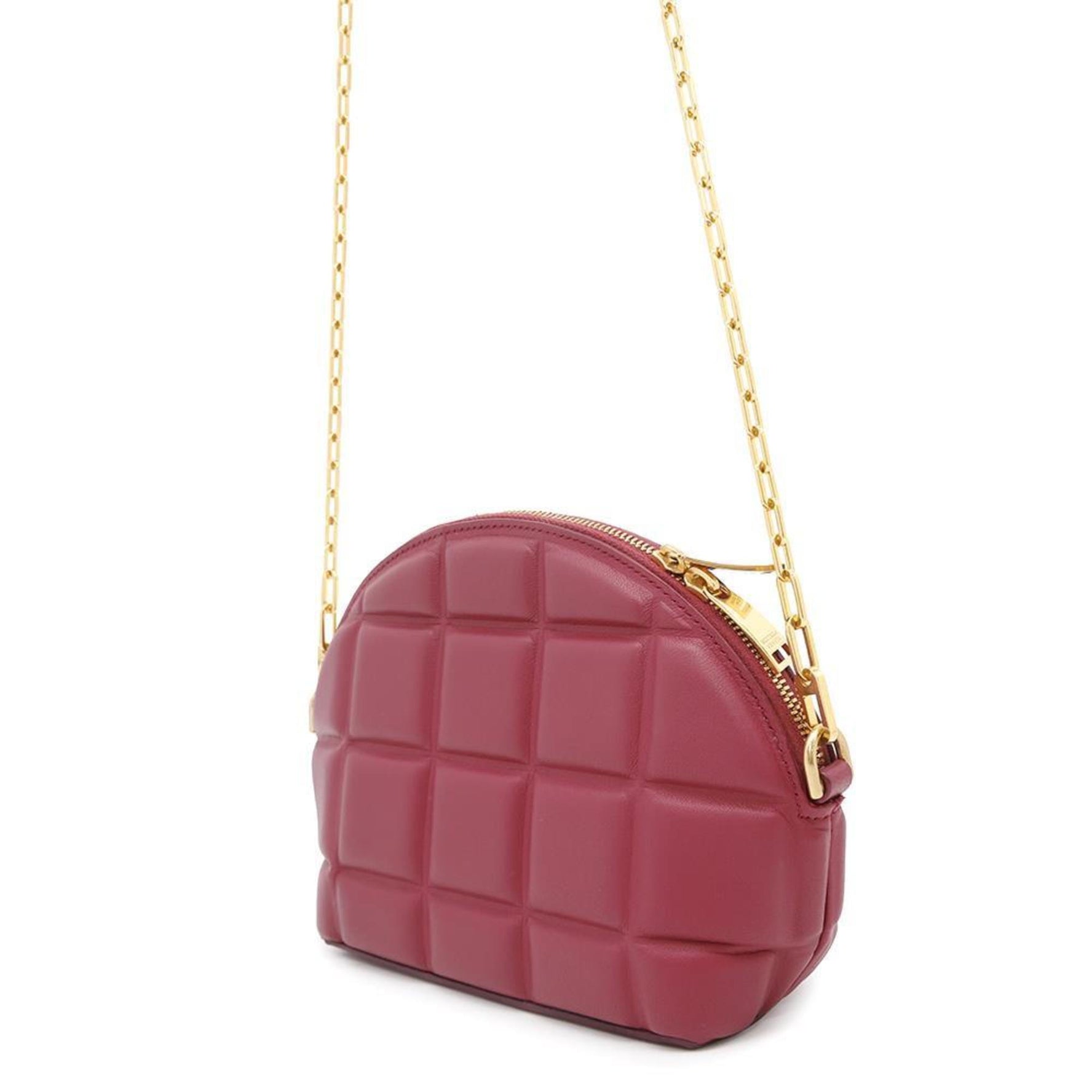 Bottega Veneta Chain Shoulder Bag Half Moon Leather BOTTEGA VENETA