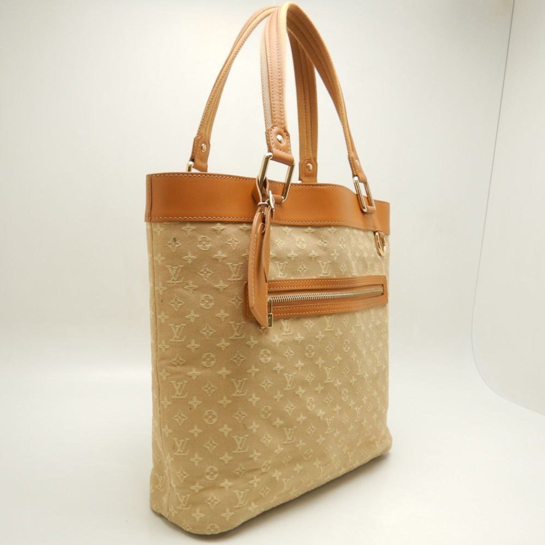 LOUIS VUITTON Louis Vuitton Monogram Lucille GM M92683 Tote Bag Beige