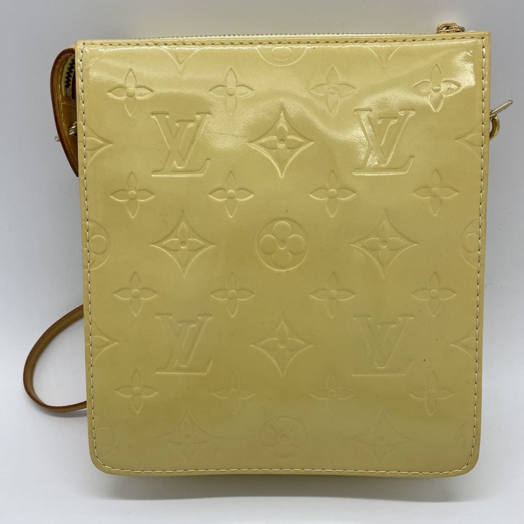 Louis Vuitton Mott Shoulder Bag Pochette Monogram Vernis