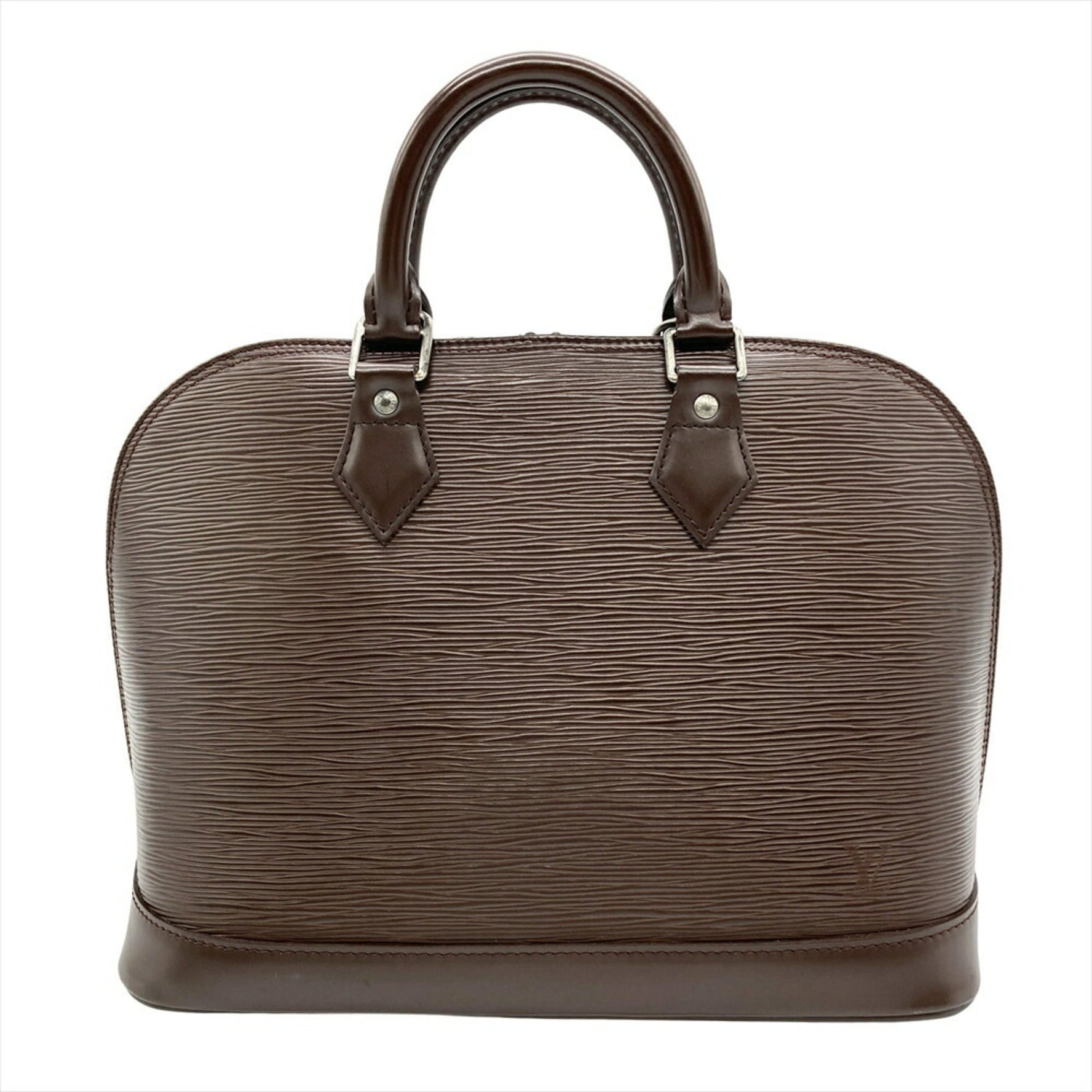 Louis Vuitton Epi Alma Mocha Handbag Brown
