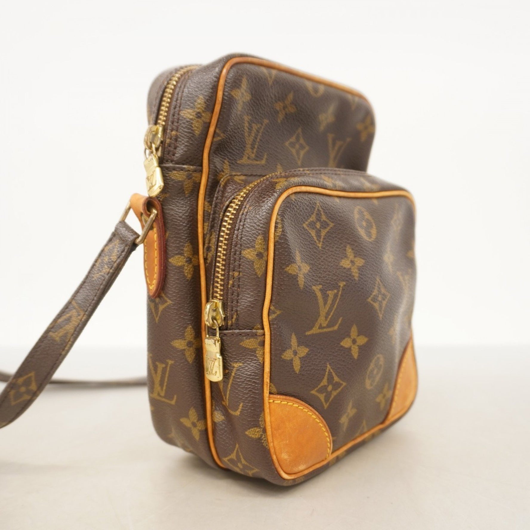 Louis Vuitton Monogram Amazon Shoulder Bag M45236 Brown Women's