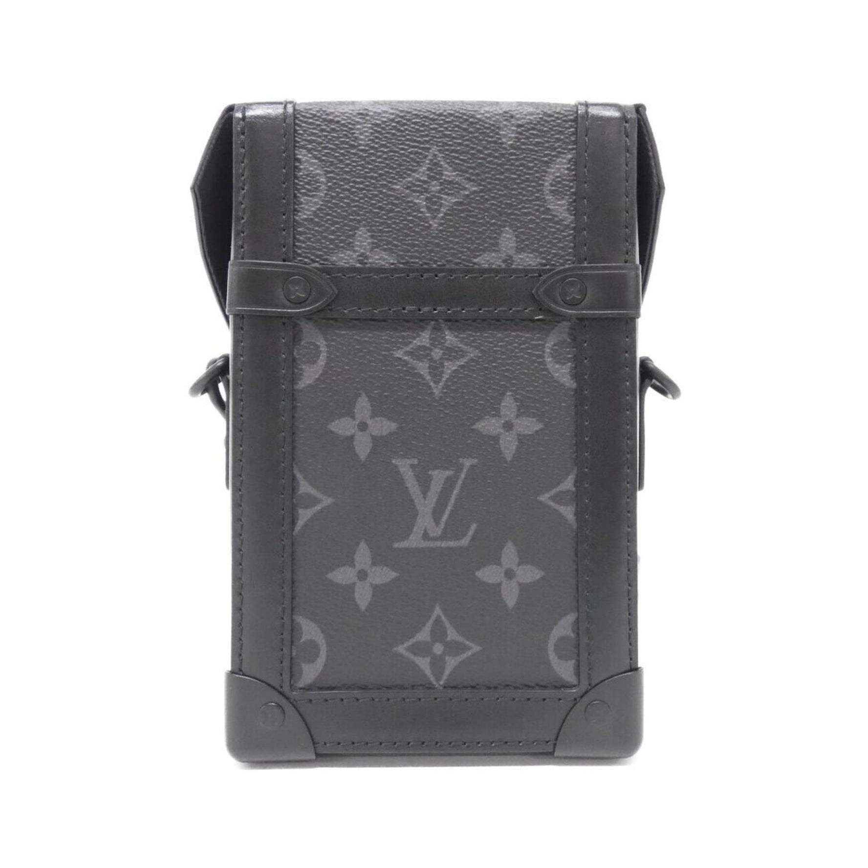 Louis Vuitton Monogram Eclipse Vertical Trunk Wearable Wallet Shoulder Bag