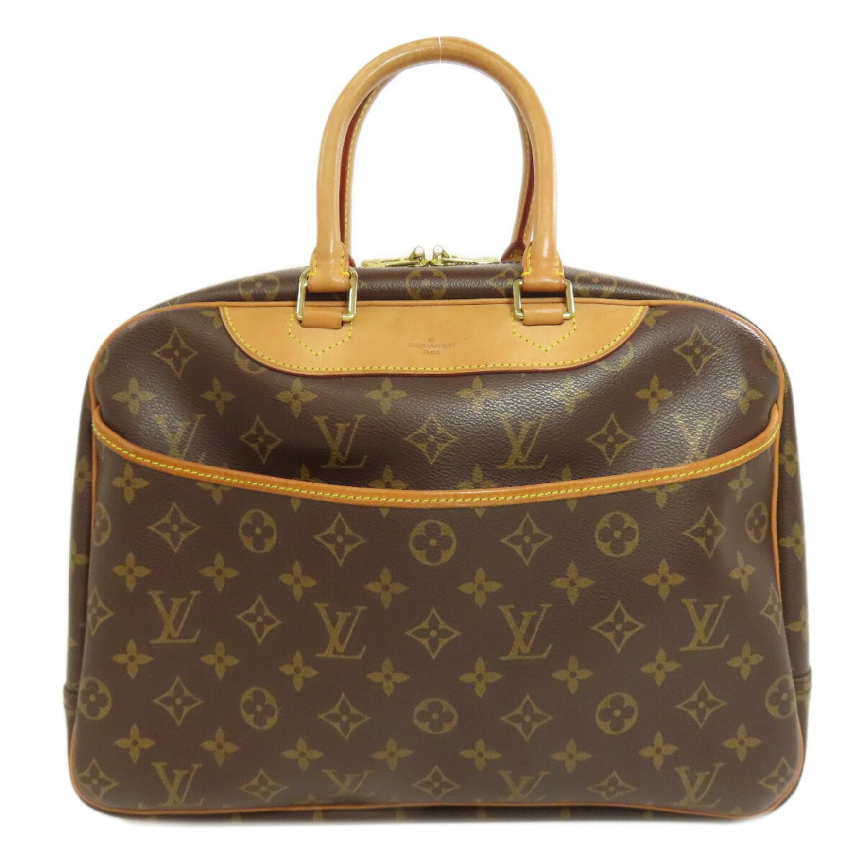 Louis Vuitton Deauville Handbag Monogram Canvas