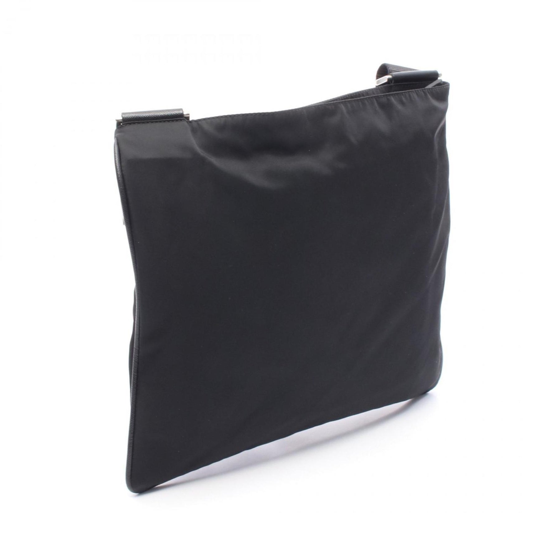 Prada shoulder bag, nylon and leather