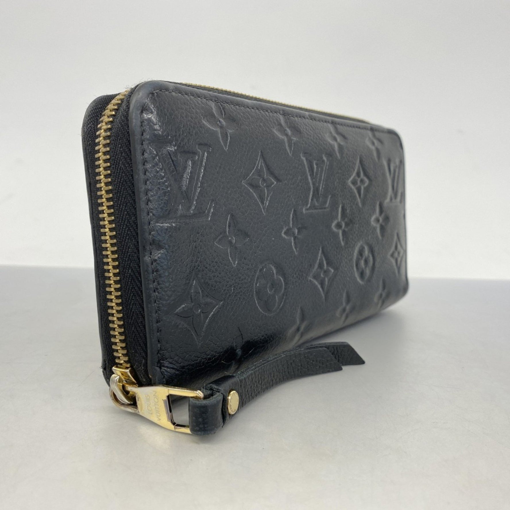 Louis Vuitton Monogram Empreinte Zippy Wallet Long
