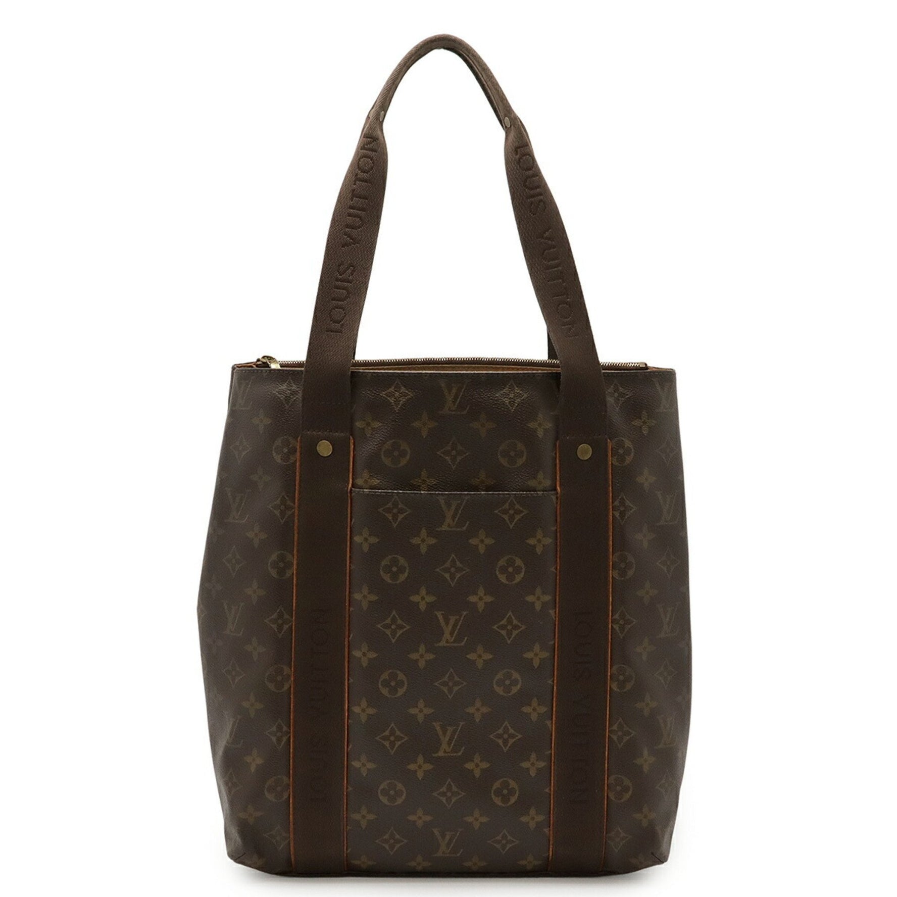 LOUIS VUITTON Monogram Cabas Bobur Tote Bag Shoulder