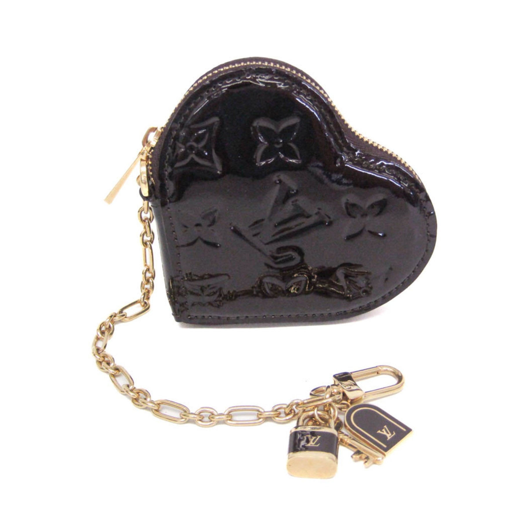 Louis Vuitton Monogram Vernis Porto Monet Cool Monogram Vernis Coin Purse/coin Case