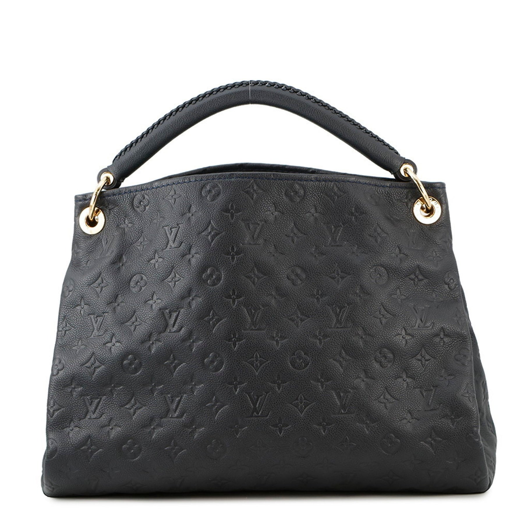 Louis Vuitton Monogram Empreinte Artsy MM Shoulder Bag Black