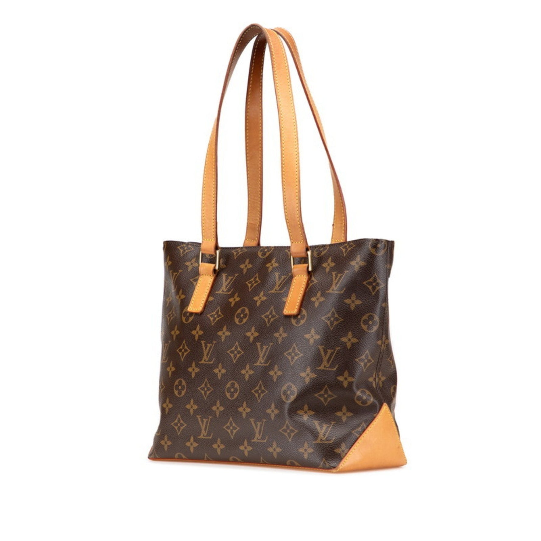 Louis Vuitton Monogram Cabas Piano Shoulder Bag Tote M51151 Brown PVC Leather Women's LOUIS VUITTON