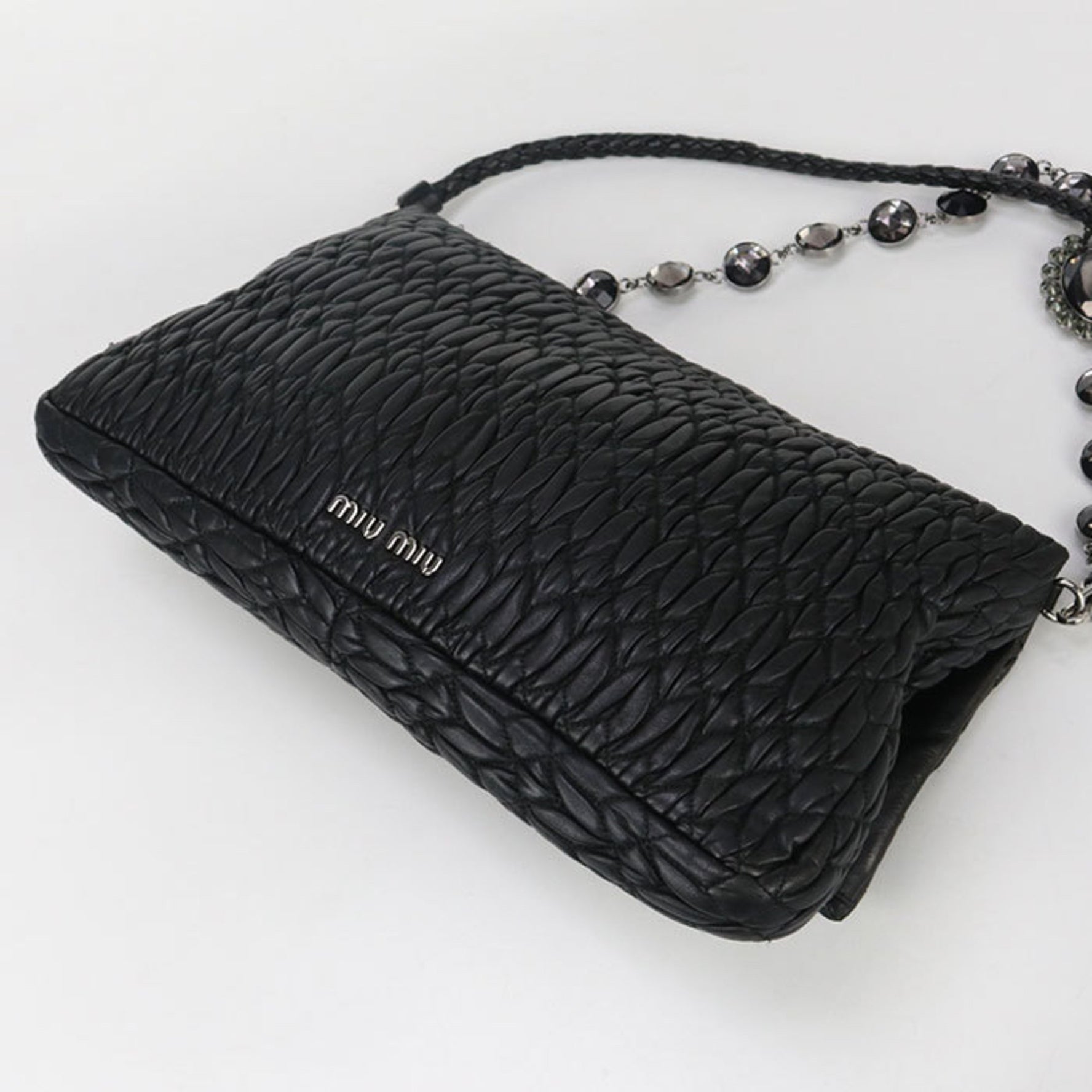 Miu Miu MIU Matelasse Shoulder Bag