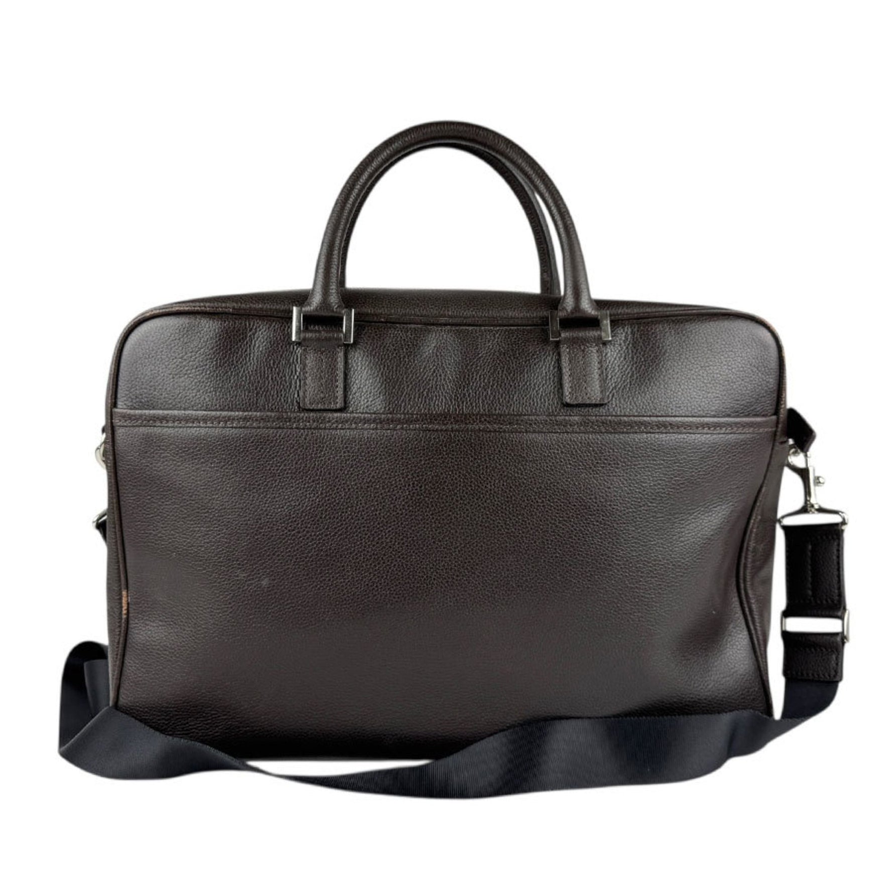 Burberry shoulder bag, handbag, leather, brown, men's z5070
