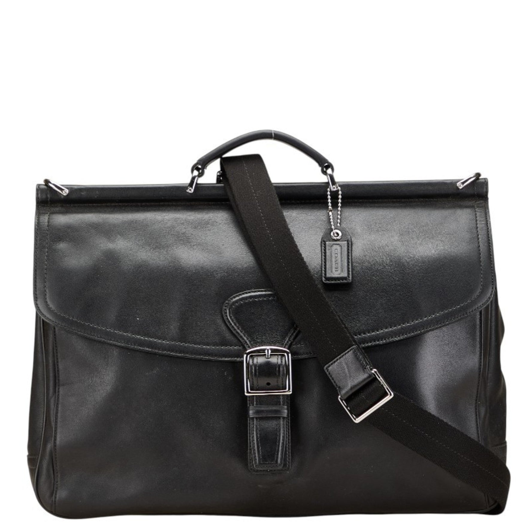 Coach Business Bag Briefcase Leather