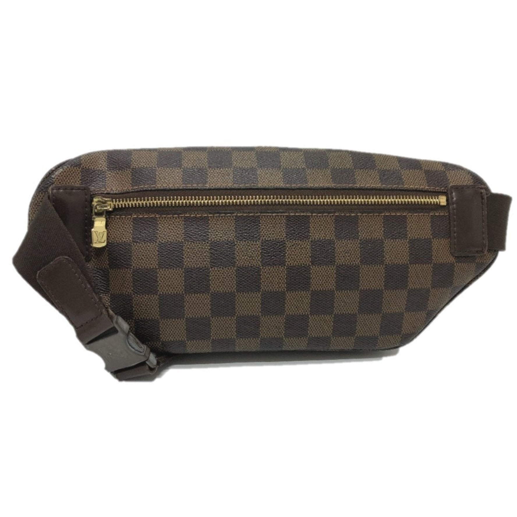 Louis Vuitton Damier Line Bumbag Mervil Bag Waist Canvas Men's Ebene Brown
