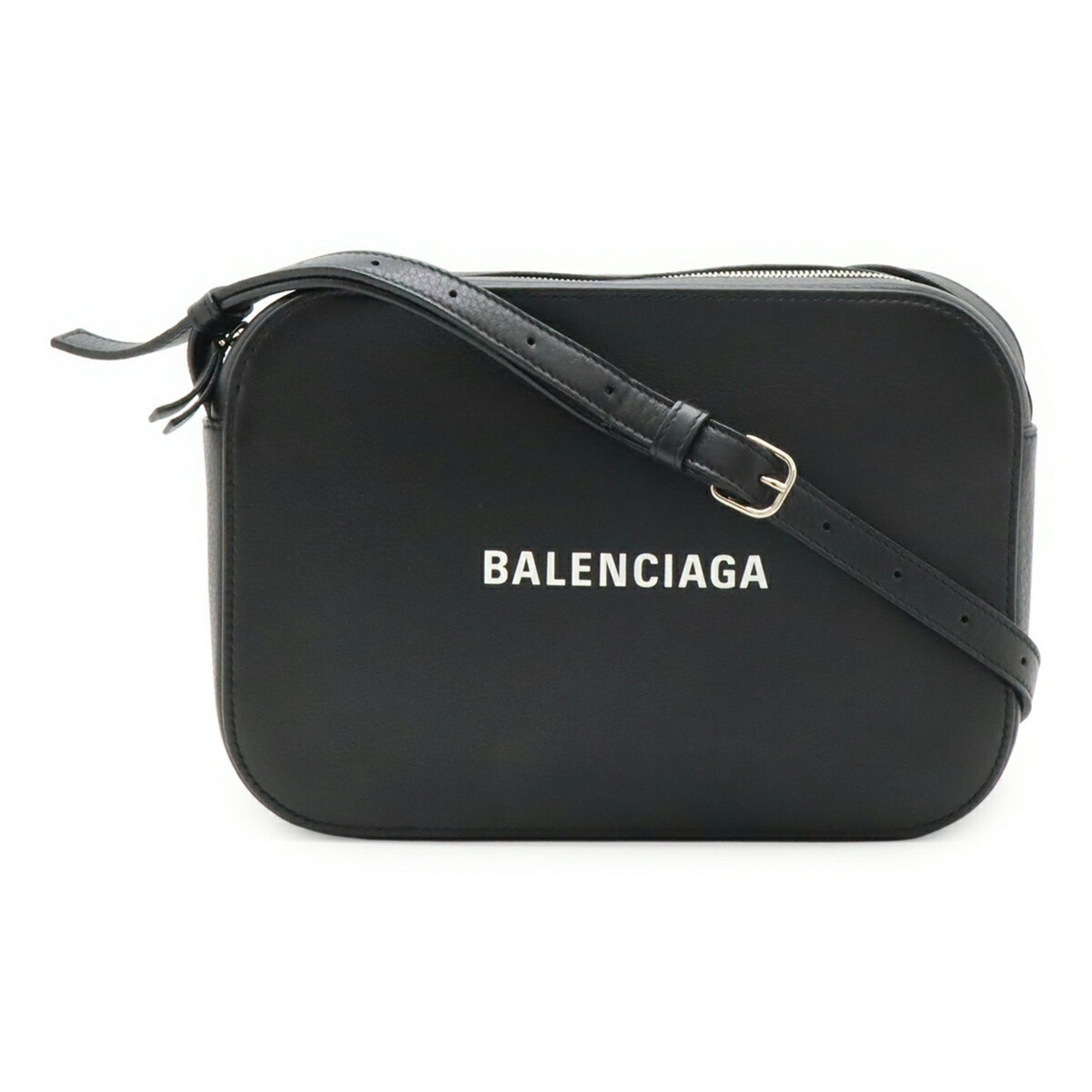 BALENCIAGA EVERYDAY Camera Bag S Shoulder Pochette Leather