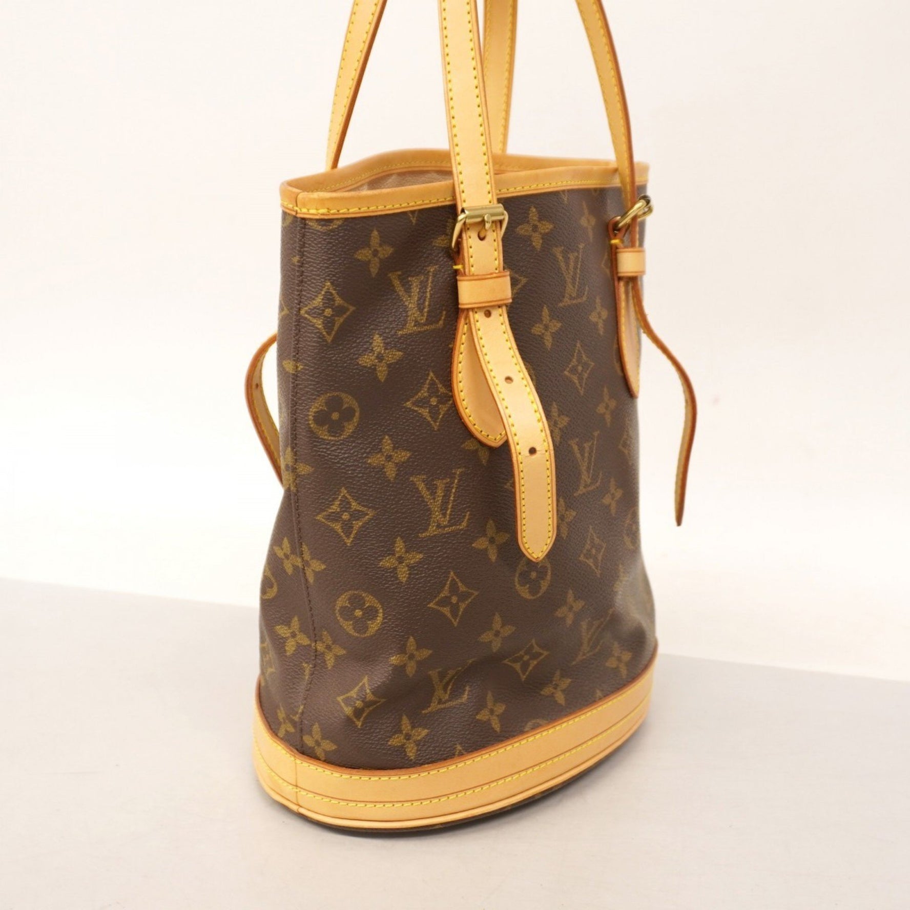 Louis Vuitton Monogram Bucket PM Tote Bag