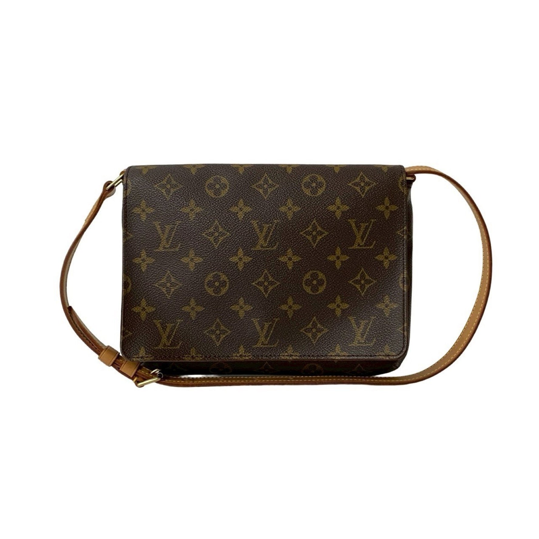 Louis Vuitton Musette Tango Monogram Leather Semi-Shoulder Bag