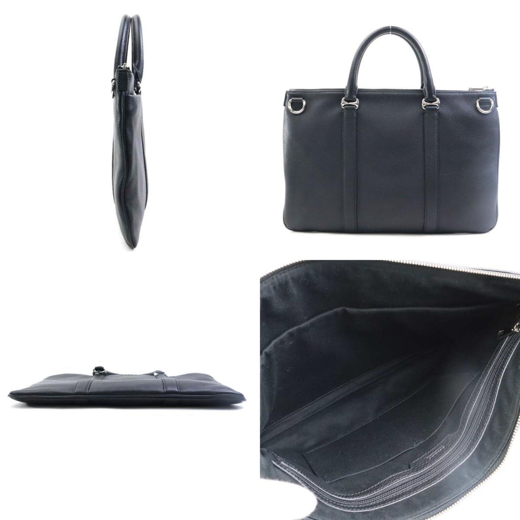 Bally Handbag Shoulder Bag Leather Men's