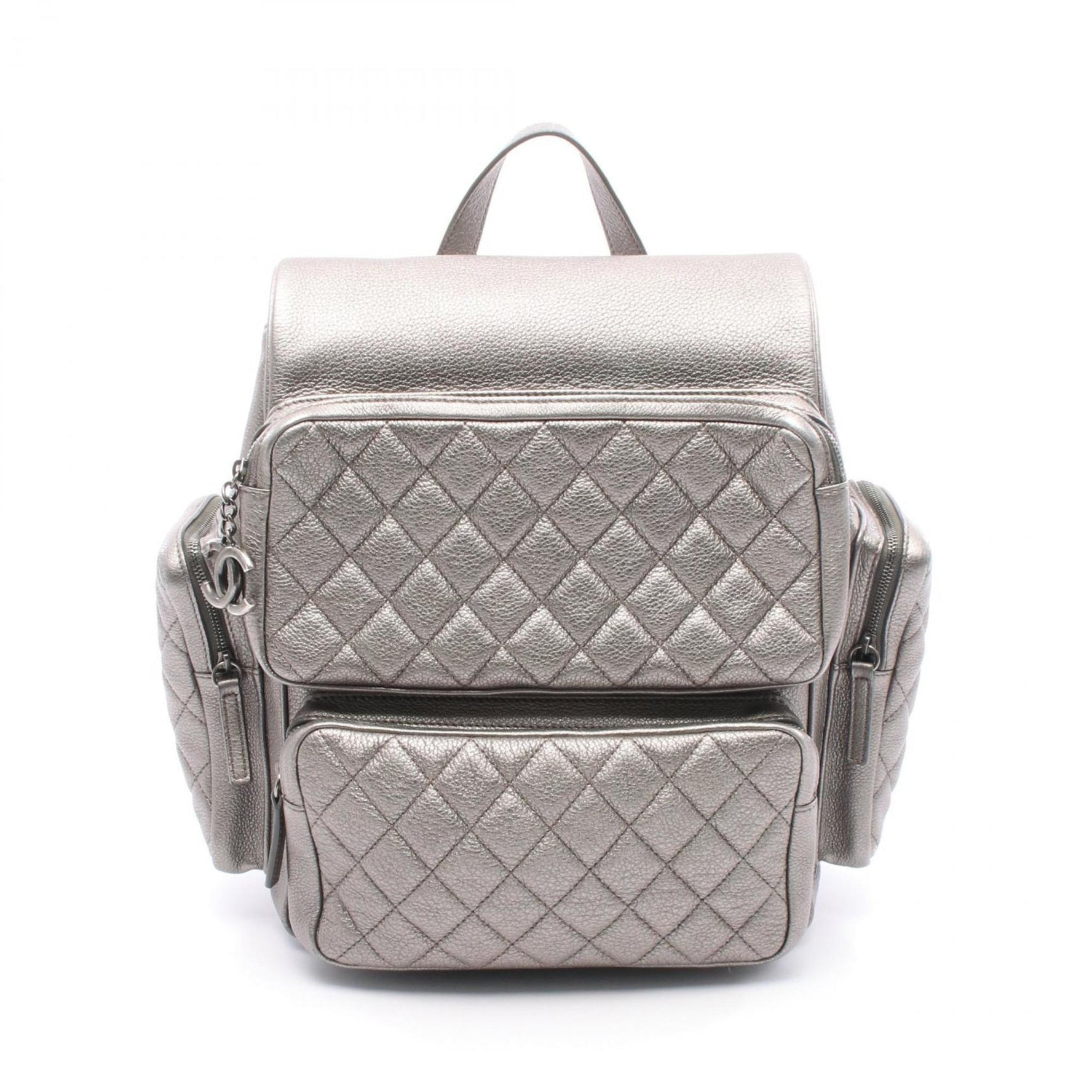 CHANEL Matelasse Backpack, Leather